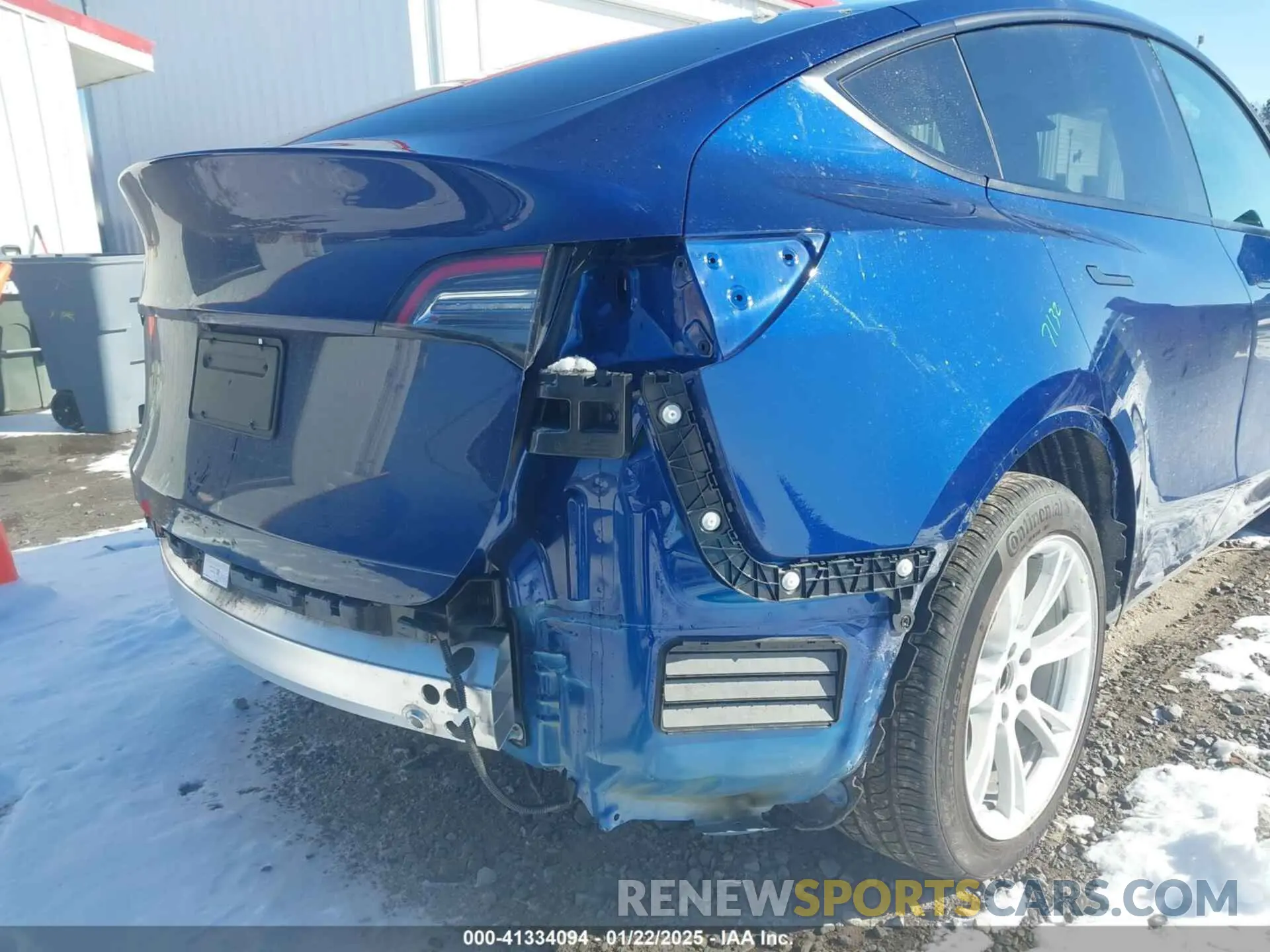 22 Фотография поврежденного автомобиля 5YJYGDEE1MF263549 TESLA MODEL Y 2021