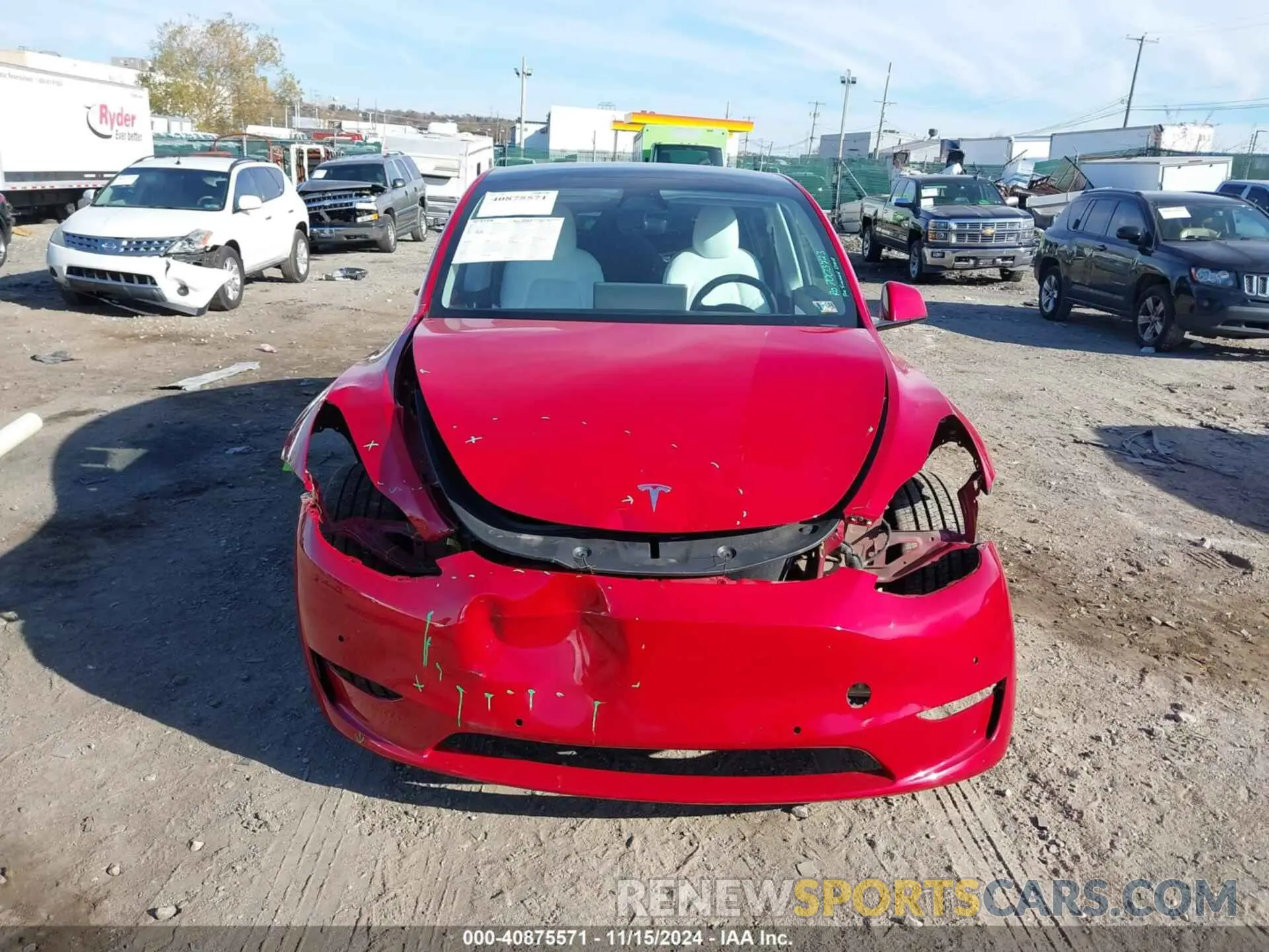 6 Photograph of a damaged car 5YJYGDEE1MF270646 TESLA MODEL Y 2021