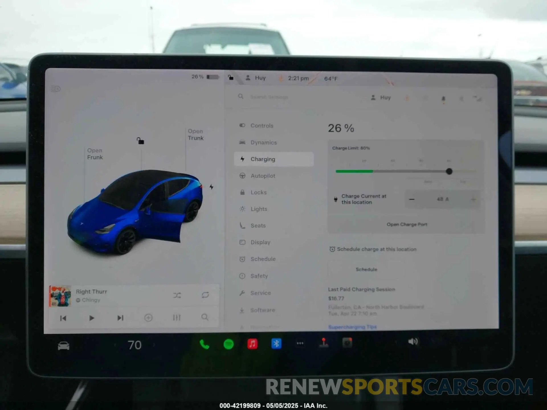 18 Фотография поврежденного автомобиля 5YJYGDEE1MF282196 TESLA MODEL Y 2021