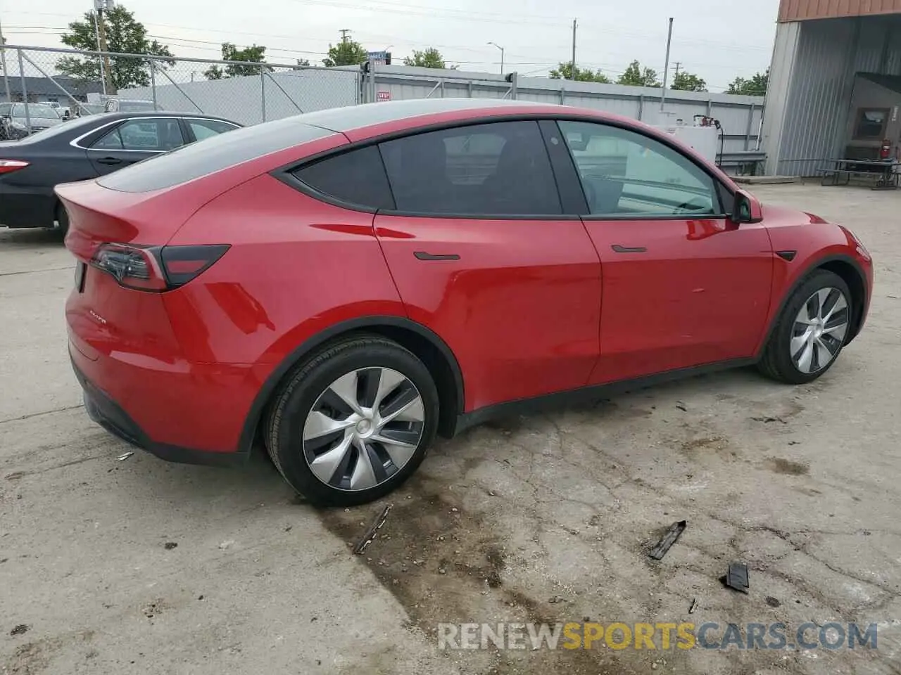 3 Фотография поврежденного автомобиля 5YJYGDEE1MF285454 TESLA MODEL Y 2021
