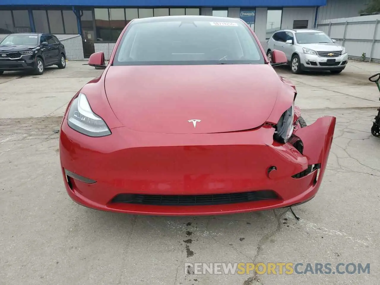 5 Фотография поврежденного автомобиля 5YJYGDEE1MF285454 TESLA MODEL Y 2021