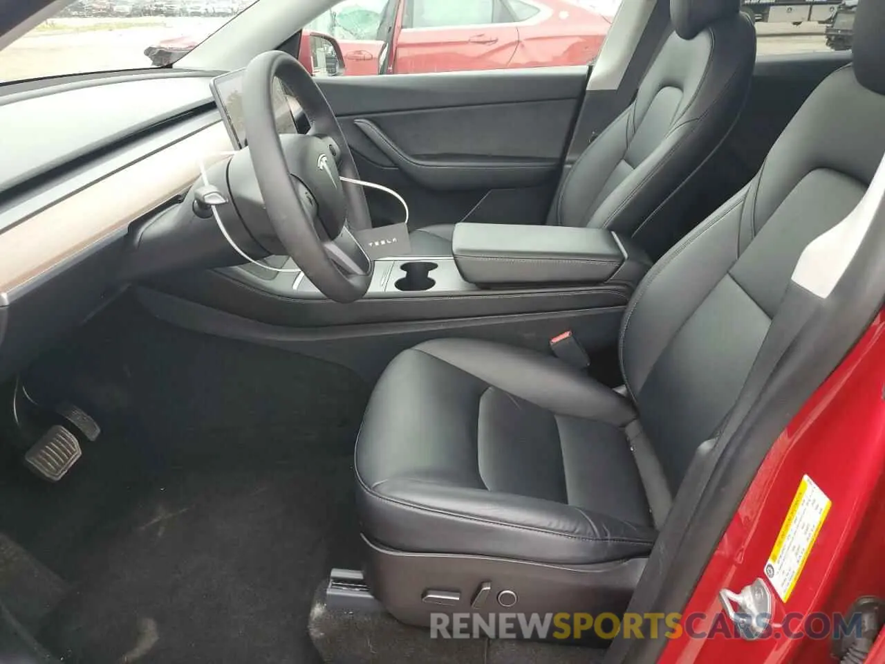 7 Фотография поврежденного автомобиля 5YJYGDEE1MF285454 TESLA MODEL Y 2021