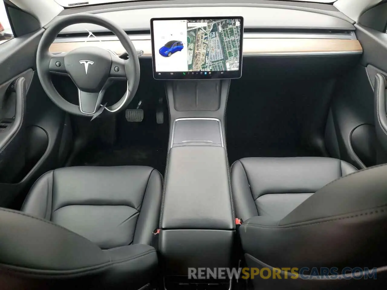 8 Фотография поврежденного автомобиля 5YJYGDEE1MF285454 TESLA MODEL Y 2021