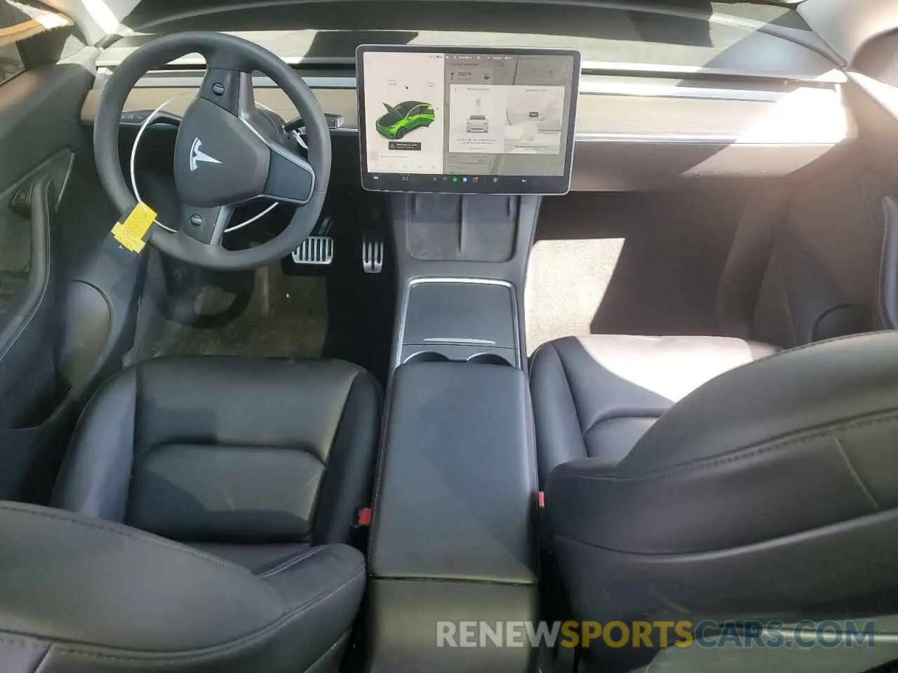 8 Фотография поврежденного автомобиля 5YJYGDEE1MF287866 TESLA MODEL Y 2021