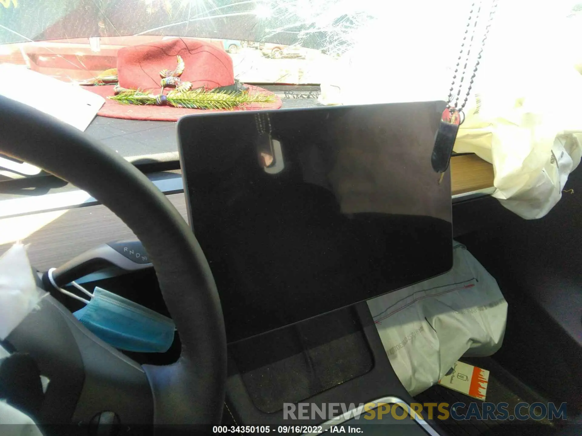 7 Photograph of a damaged car 5YJYGDEE1MF293604 TESLA MODEL Y 2021