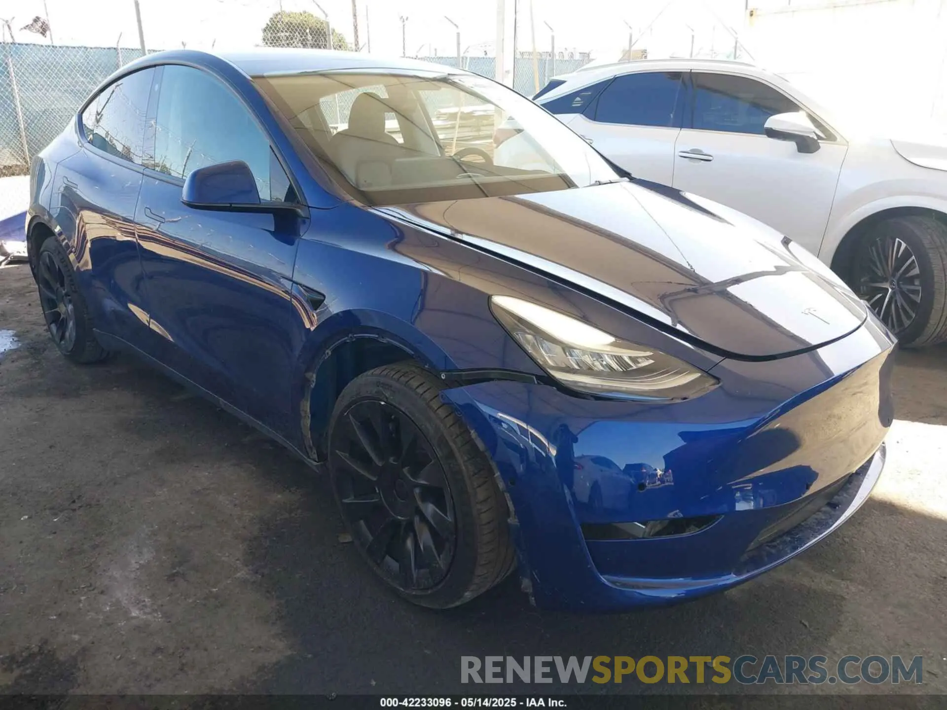 1 Фотография поврежденного автомобиля 5YJYGDEE1MF296454 TESLA MODEL Y 2021