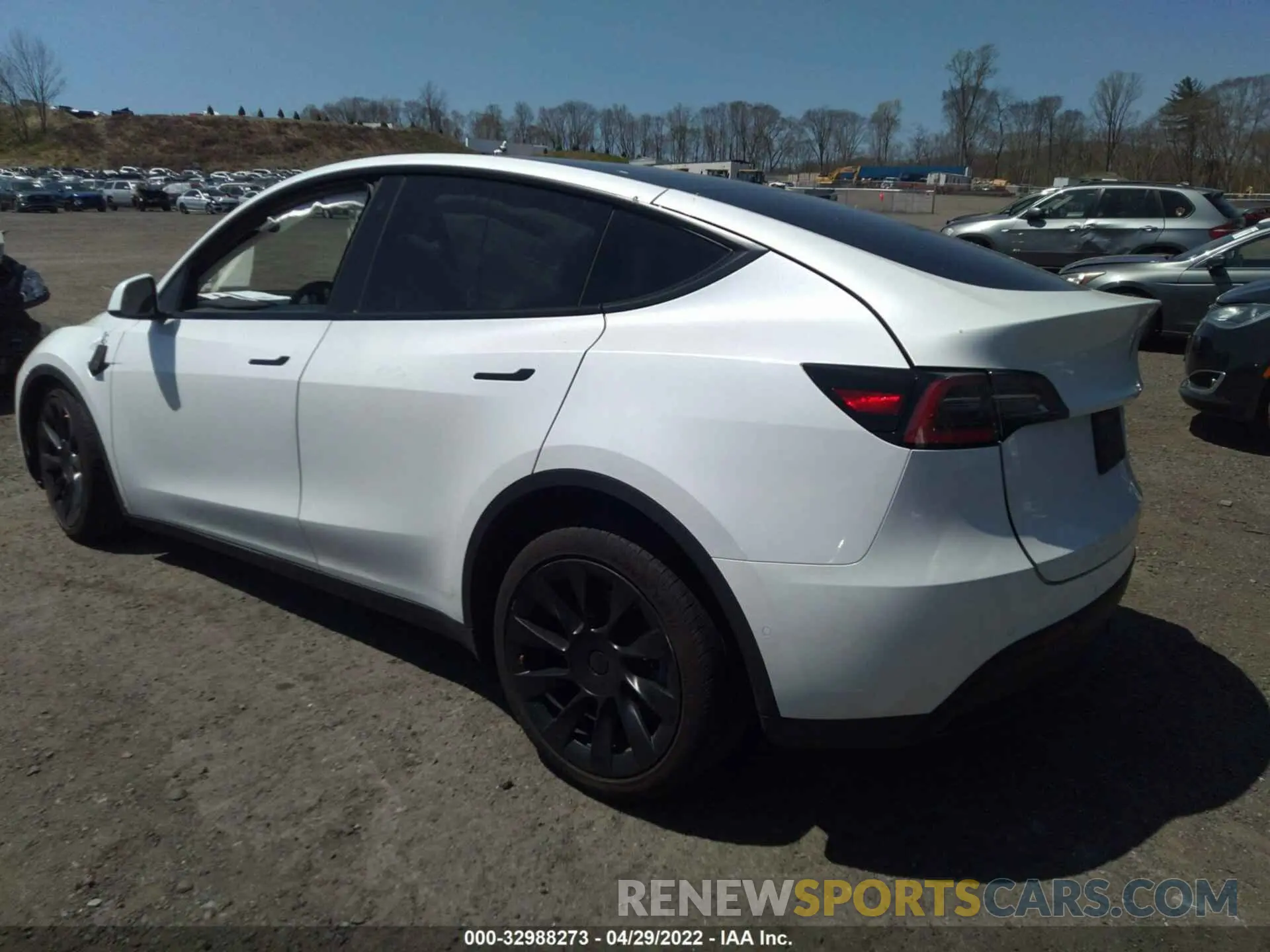 3 Фотография поврежденного автомобиля 5YJYGDEE2MF064316 TESLA MODEL Y 2021