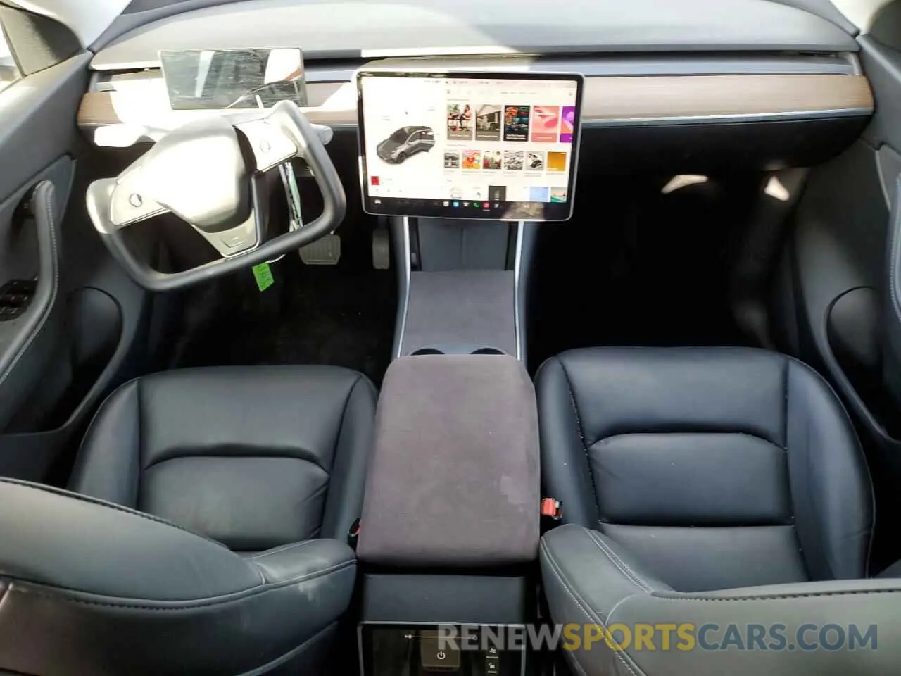 8 Фотография поврежденного автомобиля 5YJYGDEE2MF065398 TESLA MODEL Y 2021