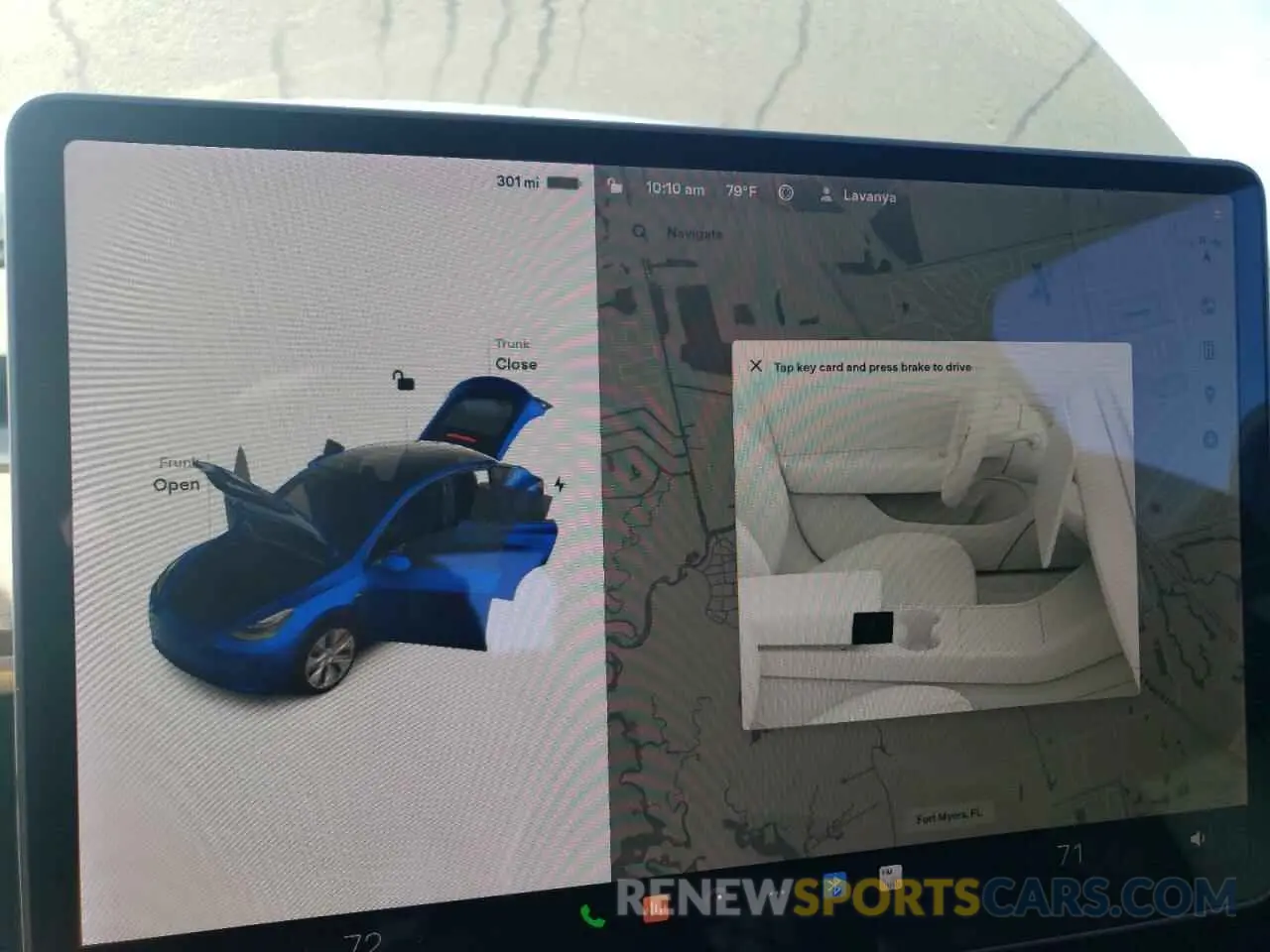 8 Photograph of a damaged car 5YJYGDEE2MF069709 TESLA MODEL Y 2021