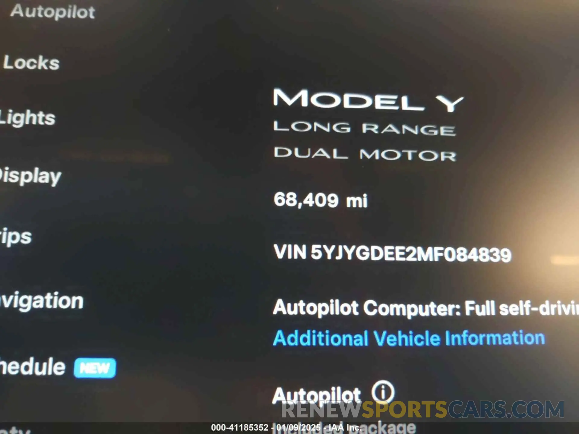 16 Фотография поврежденного автомобиля 5YJYGDEE2MF084839 TESLA MODEL Y 2021