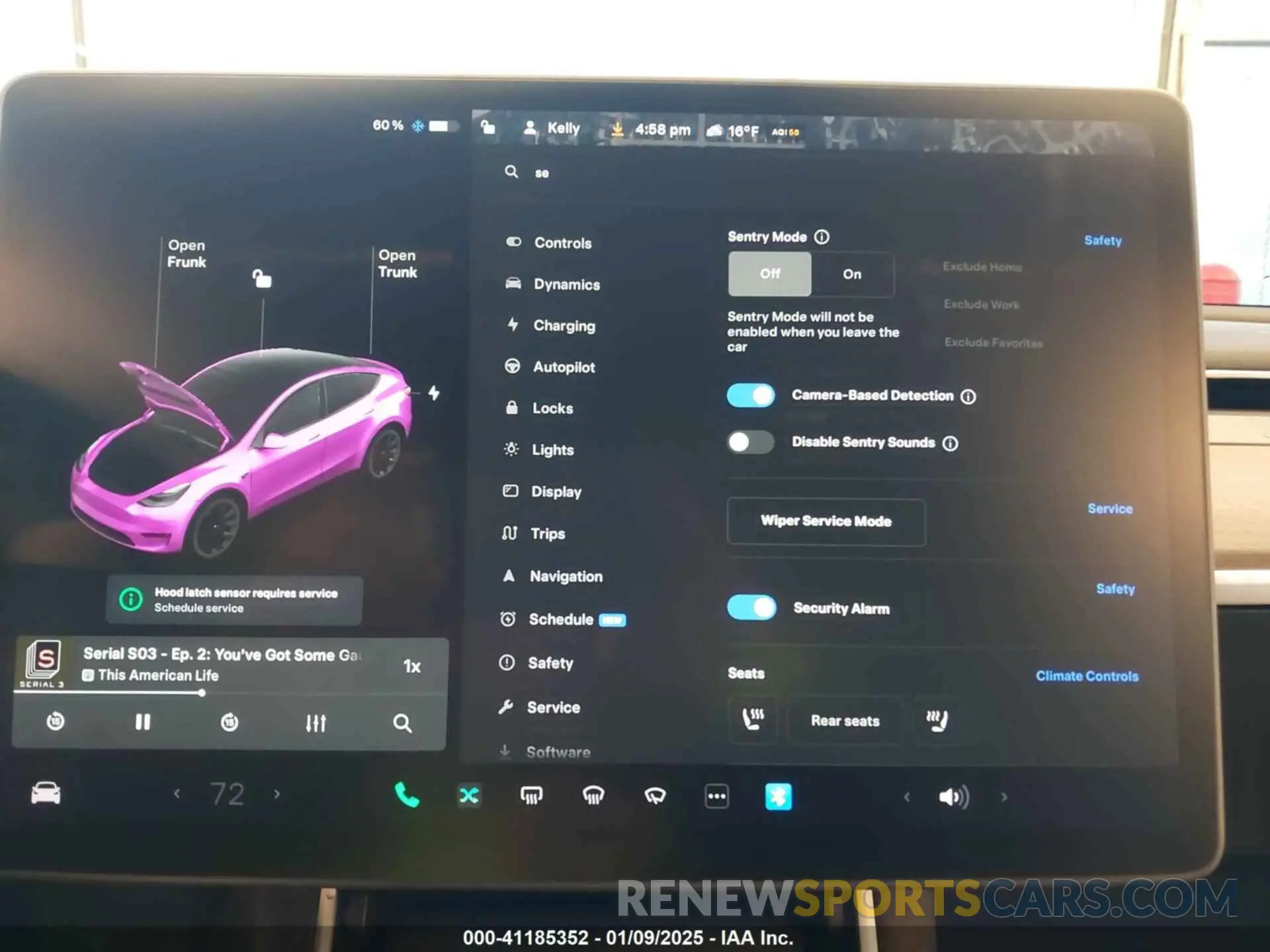 19 Фотография поврежденного автомобиля 5YJYGDEE2MF084839 TESLA MODEL Y 2021