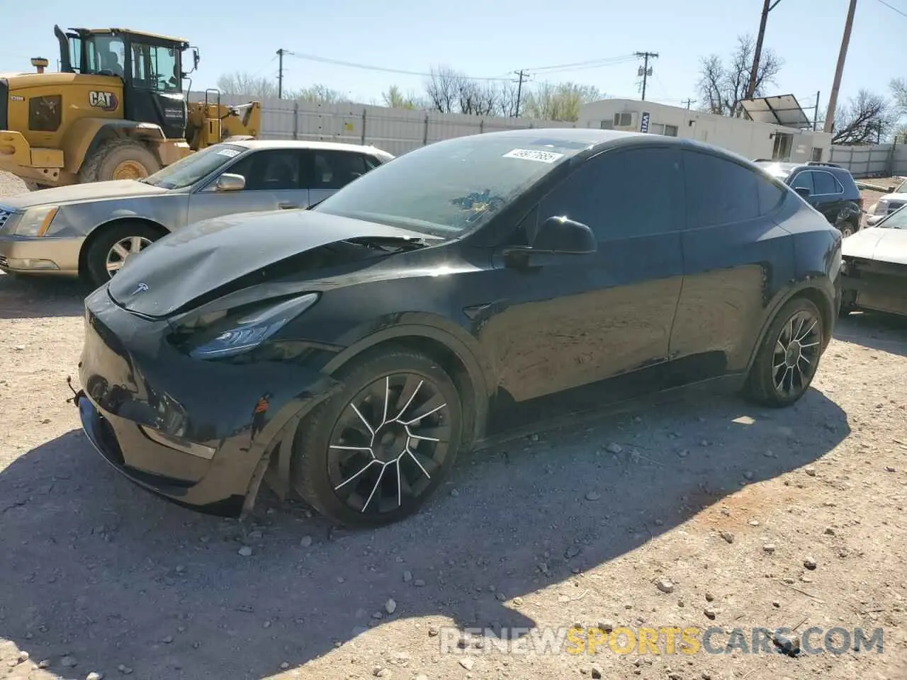 1 Фотография поврежденного автомобиля 5YJYGDEE2MF088194 TESLA MODEL Y 2021