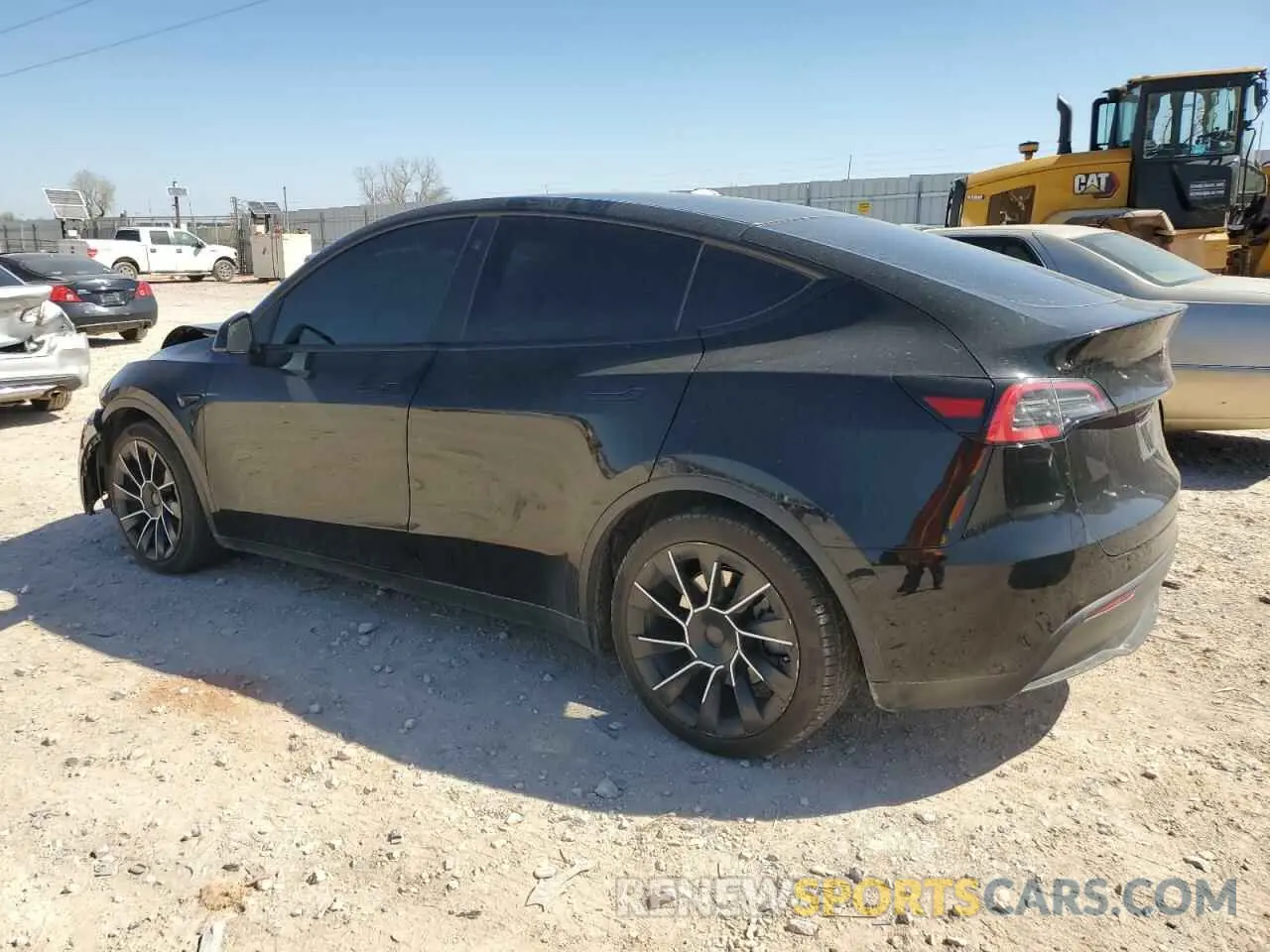 2 Фотография поврежденного автомобиля 5YJYGDEE2MF088194 TESLA MODEL Y 2021