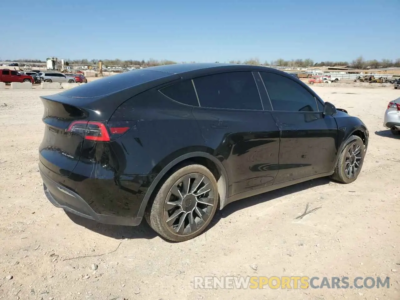 3 Фотография поврежденного автомобиля 5YJYGDEE2MF088194 TESLA MODEL Y 2021