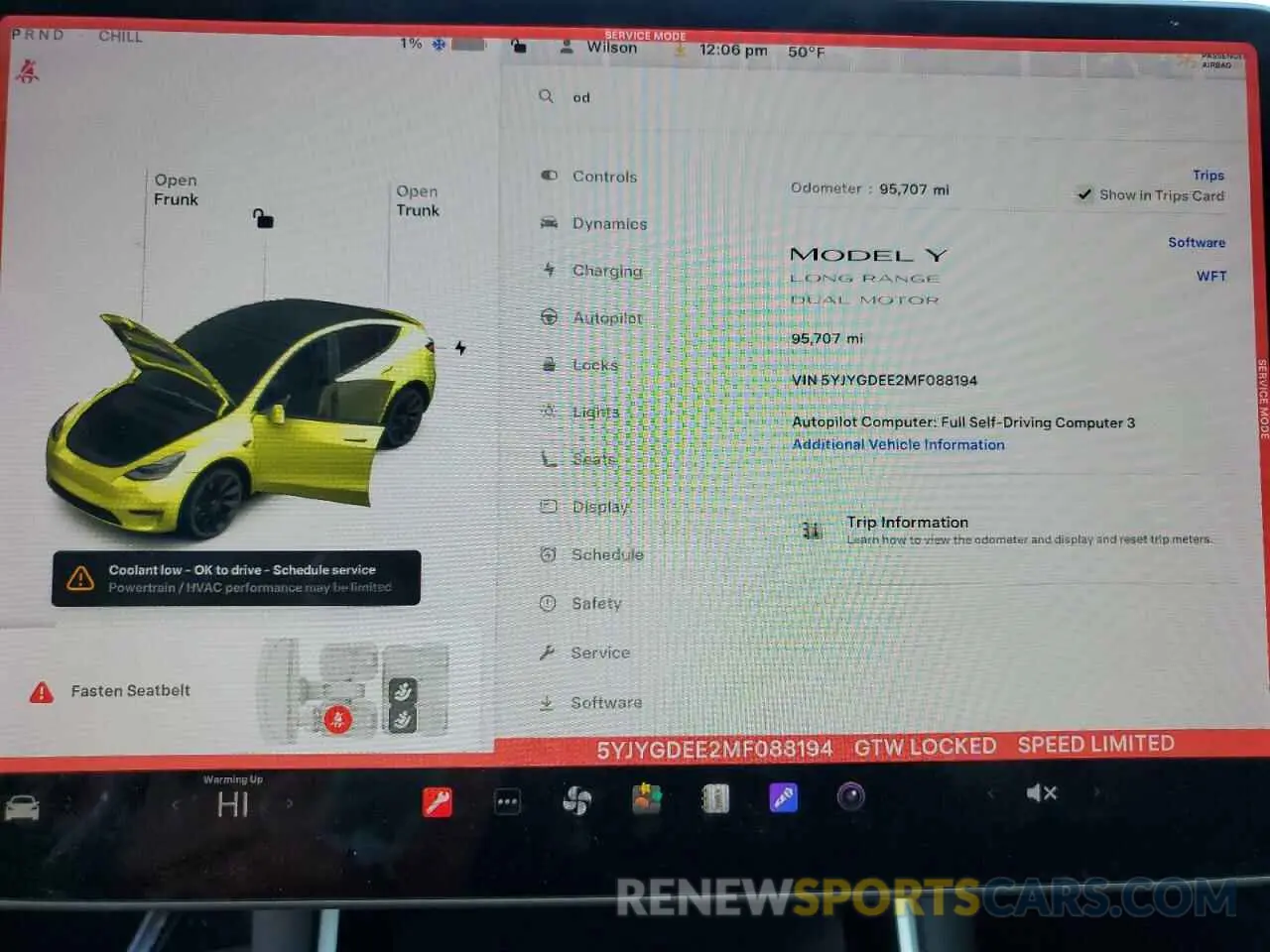 9 Фотография поврежденного автомобиля 5YJYGDEE2MF088194 TESLA MODEL Y 2021