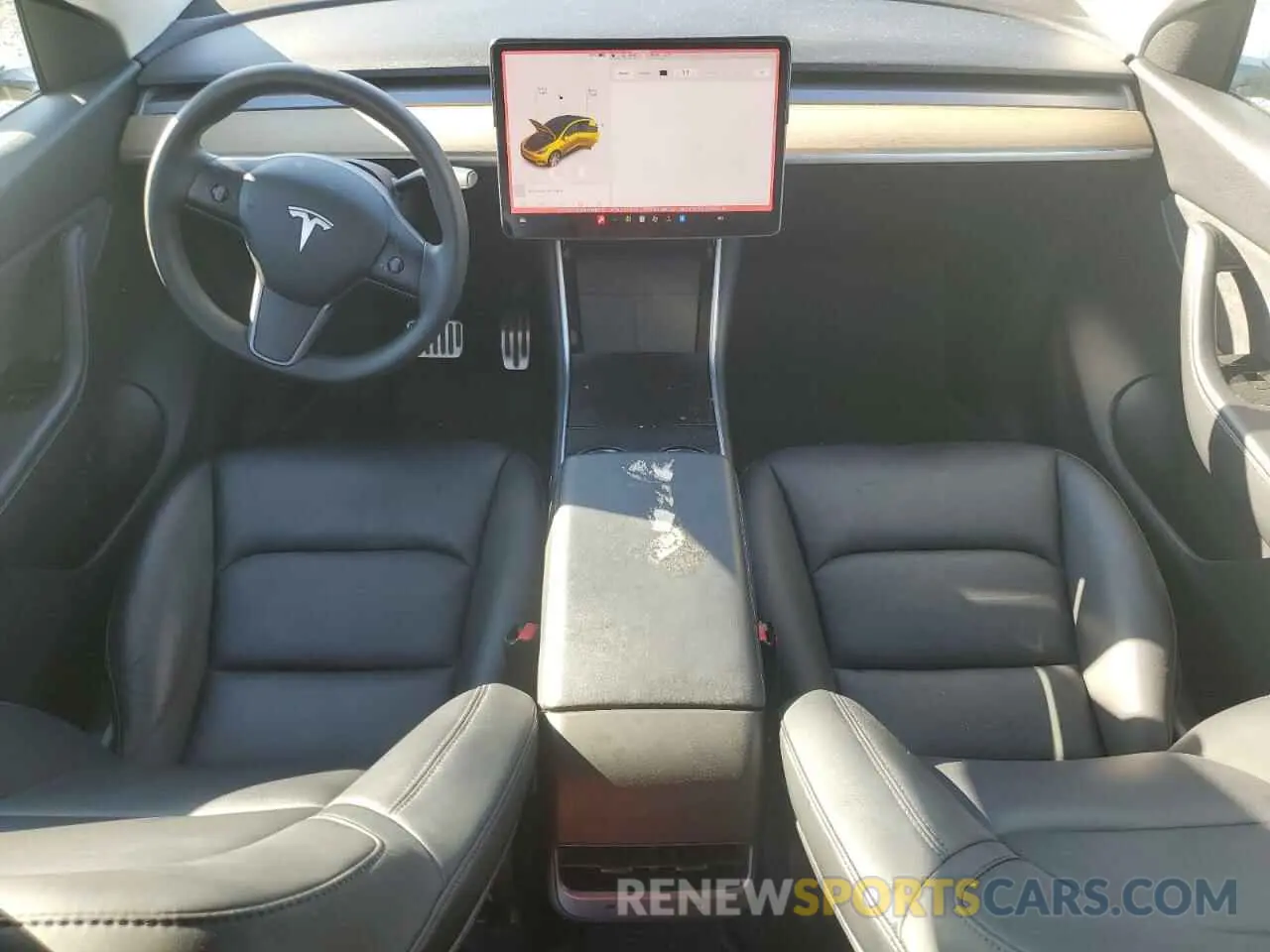 8 Photograph of a damaged car 5YJYGDEE2MF096912 TESLA MODEL Y 2021