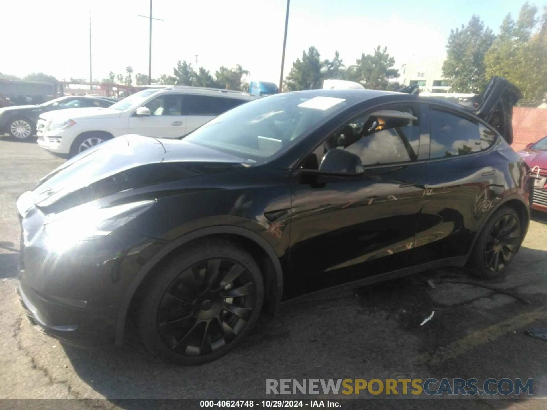 2 Фотография поврежденного автомобиля 5YJYGDEE2MF097624 TESLA MODEL Y 2021