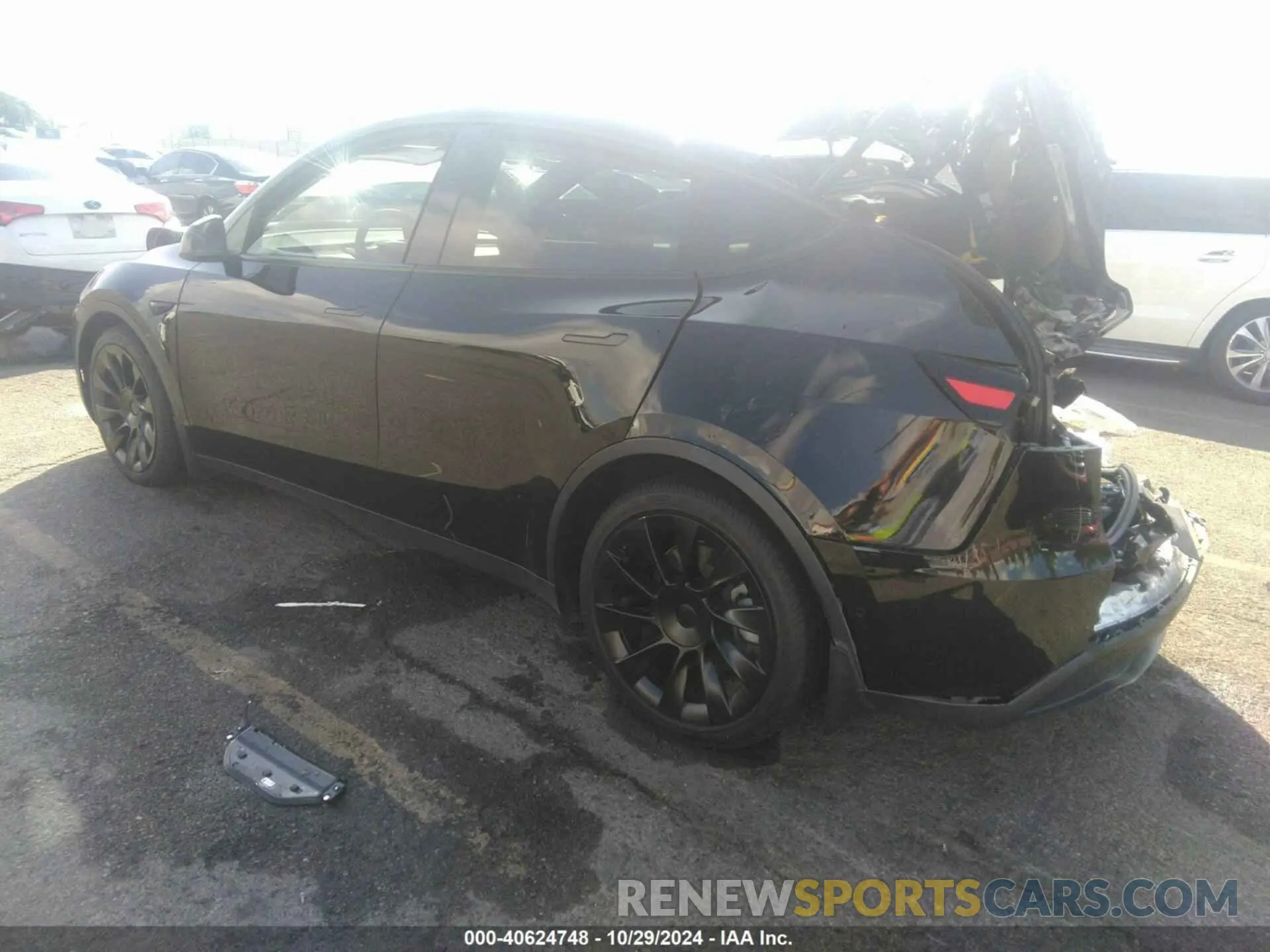 3 Фотография поврежденного автомобиля 5YJYGDEE2MF097624 TESLA MODEL Y 2021