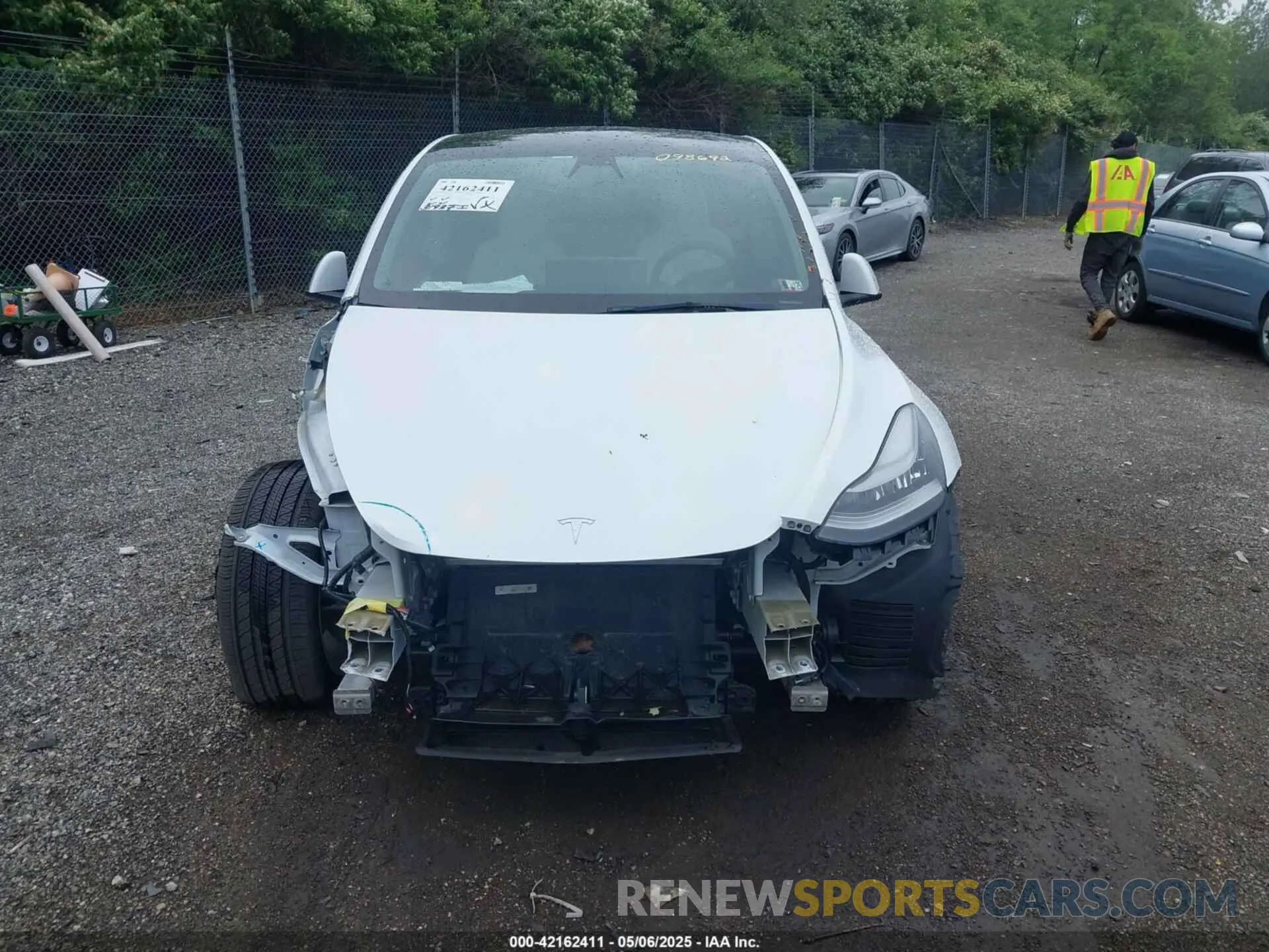 12 Фотография поврежденного автомобиля 5YJYGDEE2MF098692 TESLA MODEL Y 2021