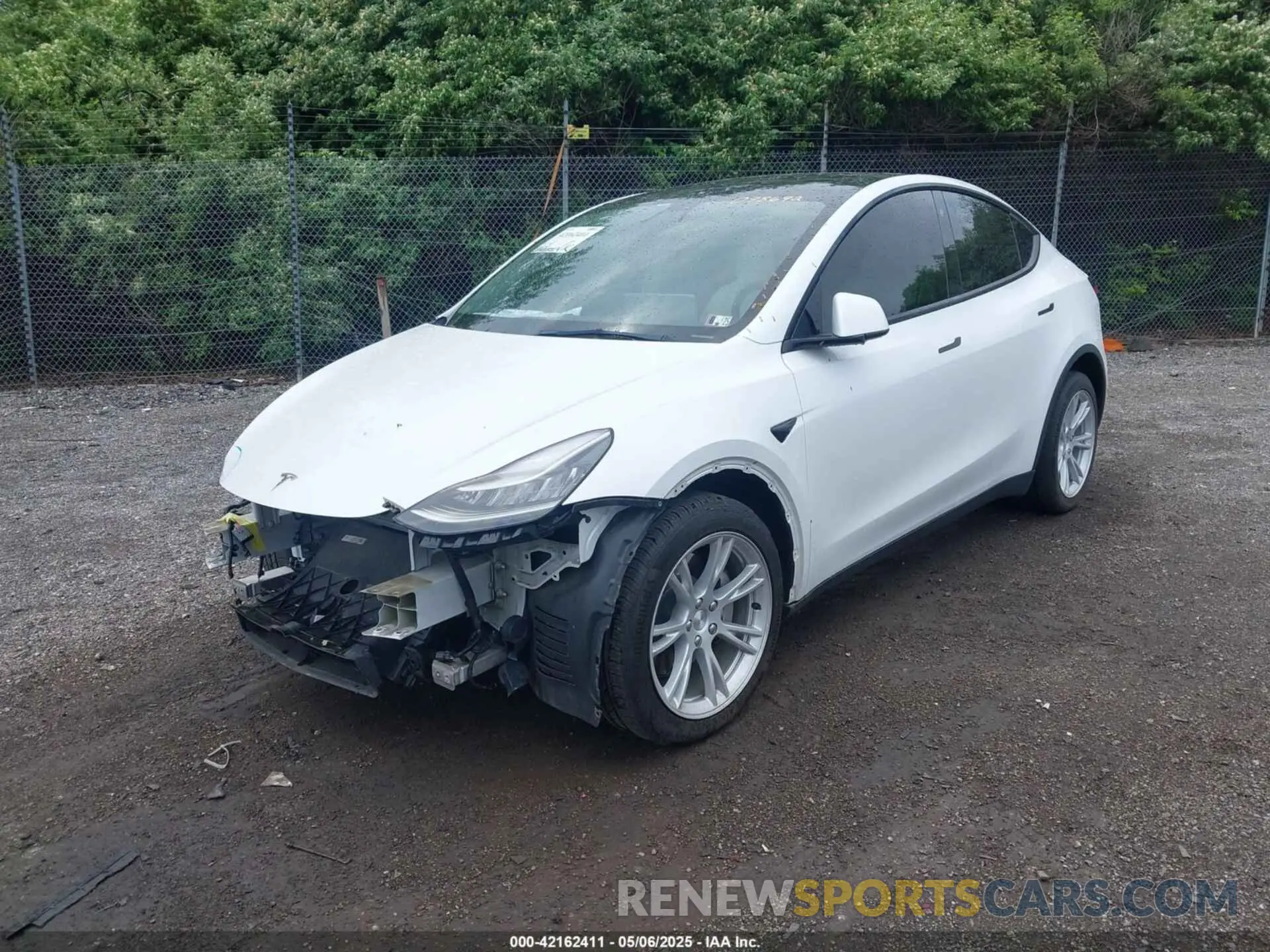 19 Фотография поврежденного автомобиля 5YJYGDEE2MF098692 TESLA MODEL Y 2021