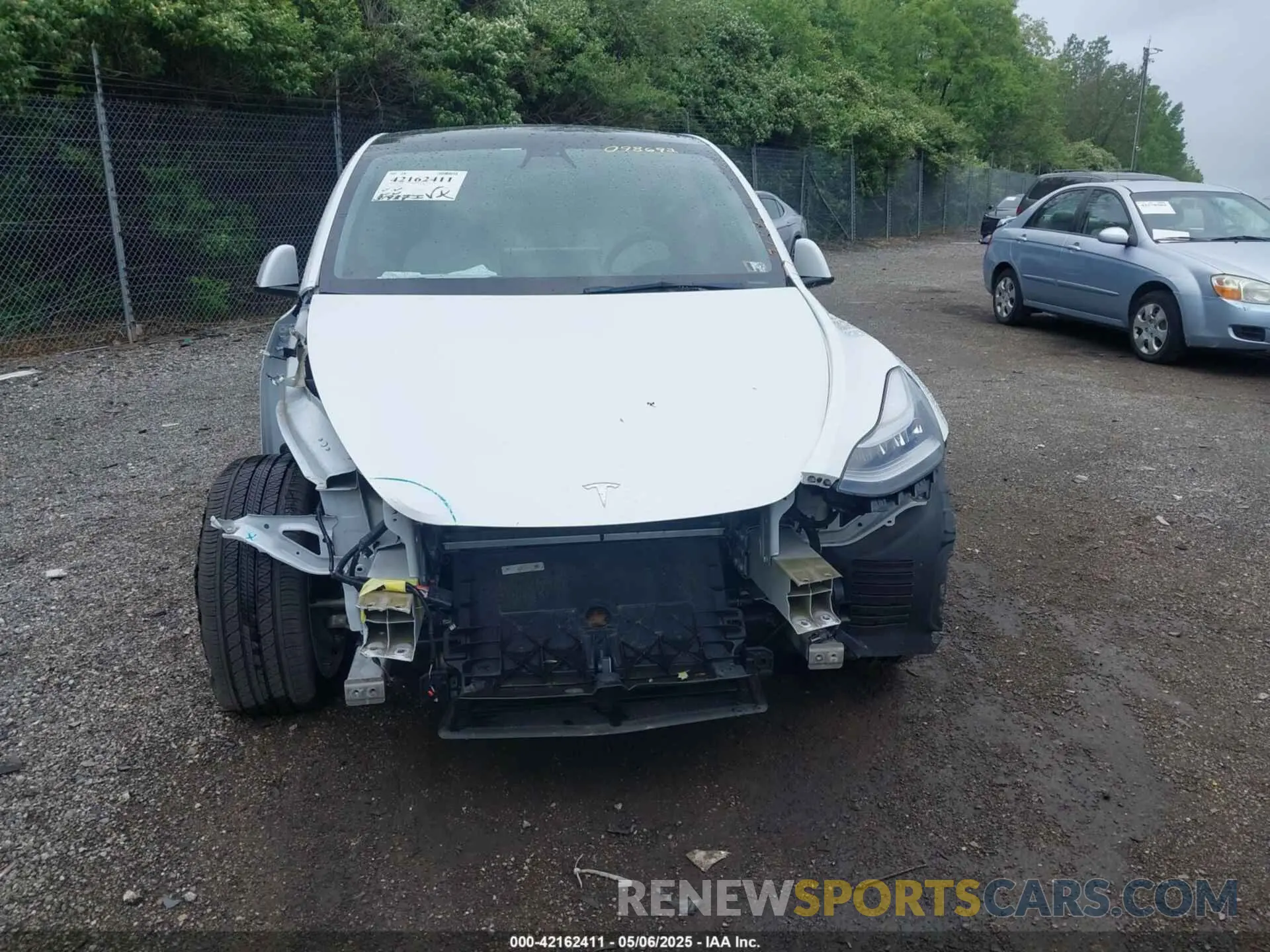 20 Фотография поврежденного автомобиля 5YJYGDEE2MF098692 TESLA MODEL Y 2021
