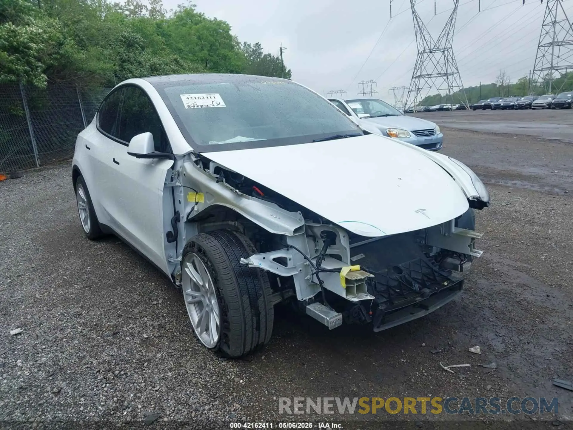 6 Фотография поврежденного автомобиля 5YJYGDEE2MF098692 TESLA MODEL Y 2021