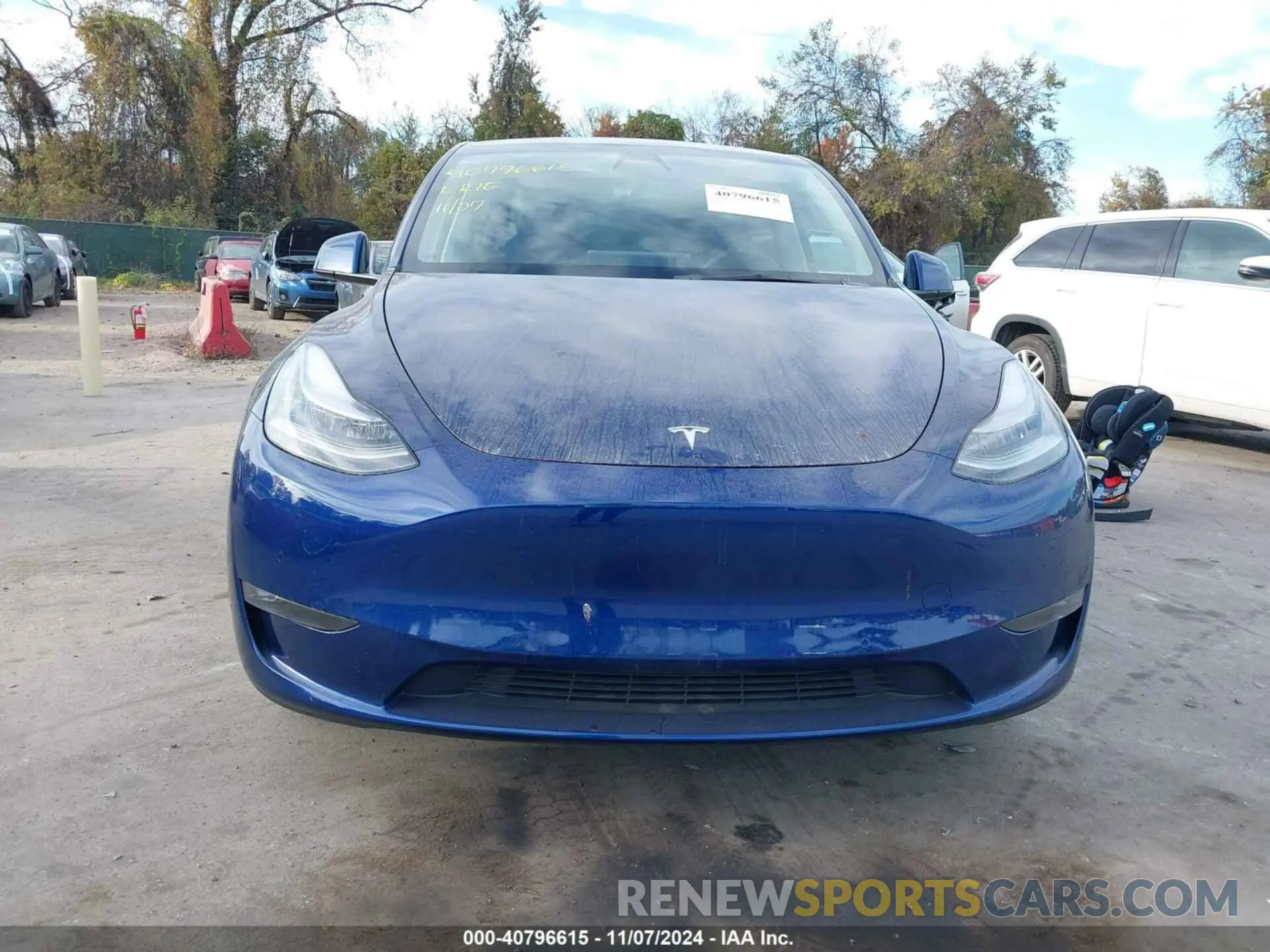 13 Фотография поврежденного автомобиля 5YJYGDEE2MF099664 TESLA MODEL Y 2021