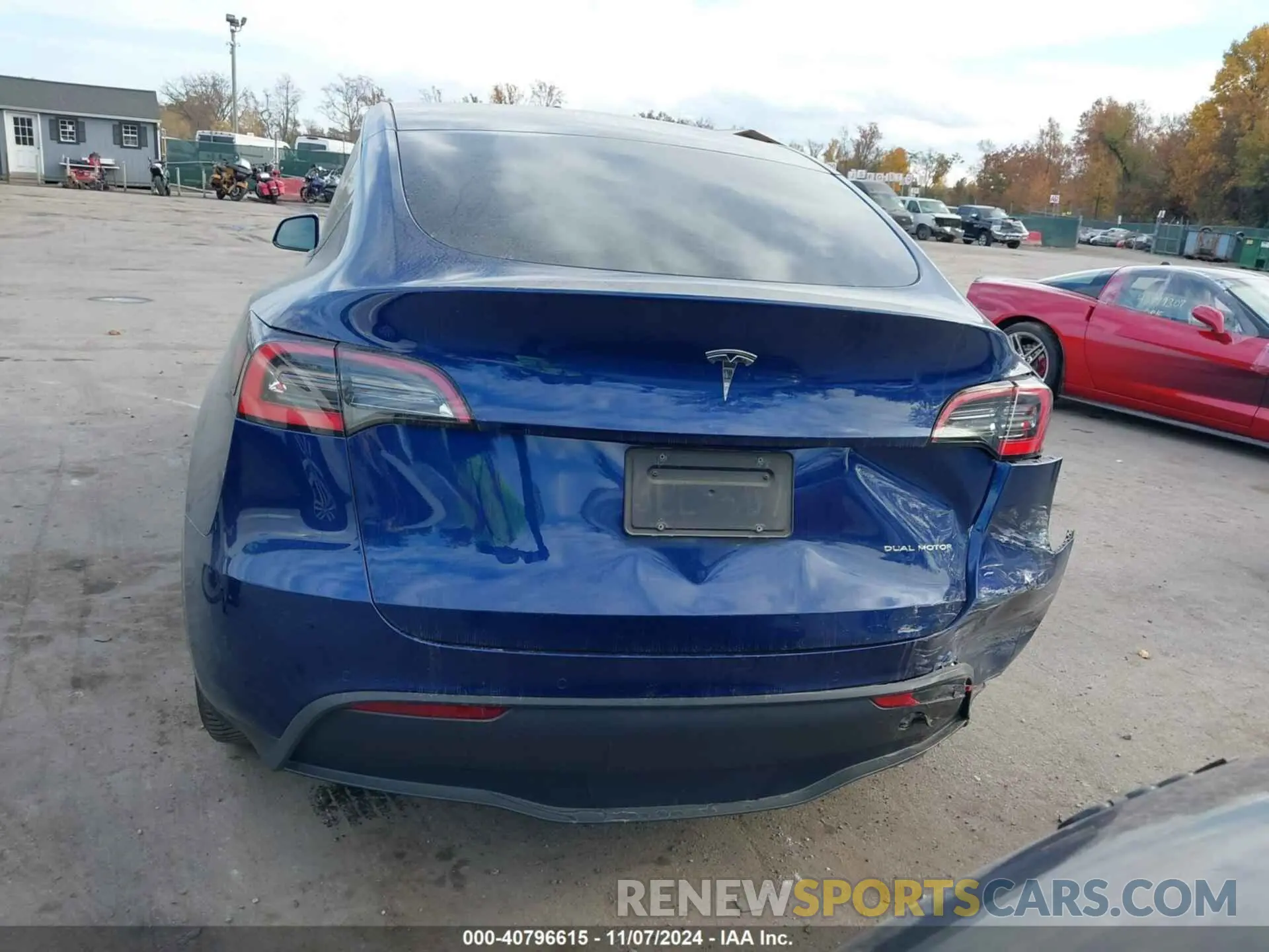 17 Фотография поврежденного автомобиля 5YJYGDEE2MF099664 TESLA MODEL Y 2021