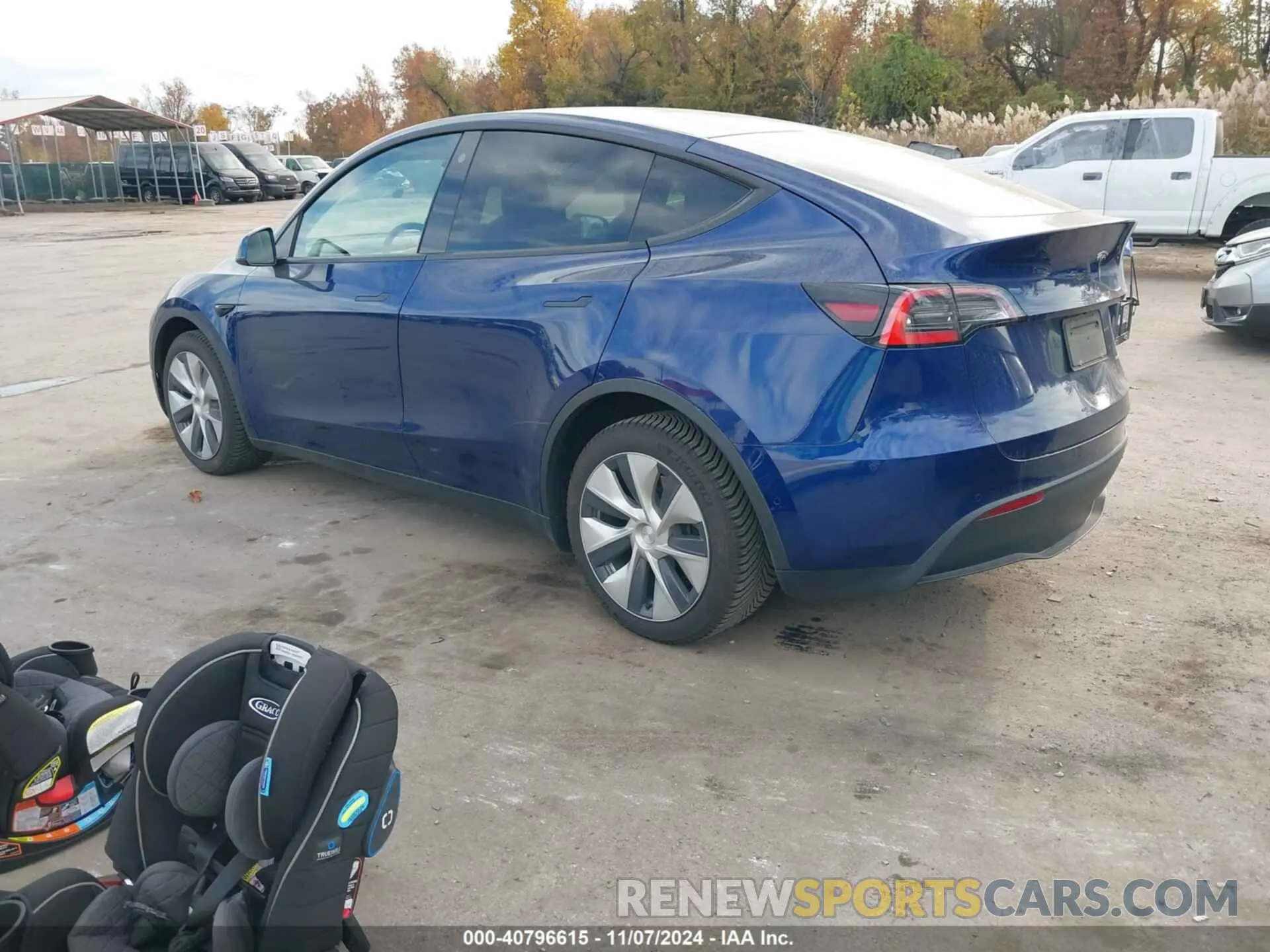 3 Фотография поврежденного автомобиля 5YJYGDEE2MF099664 TESLA MODEL Y 2021
