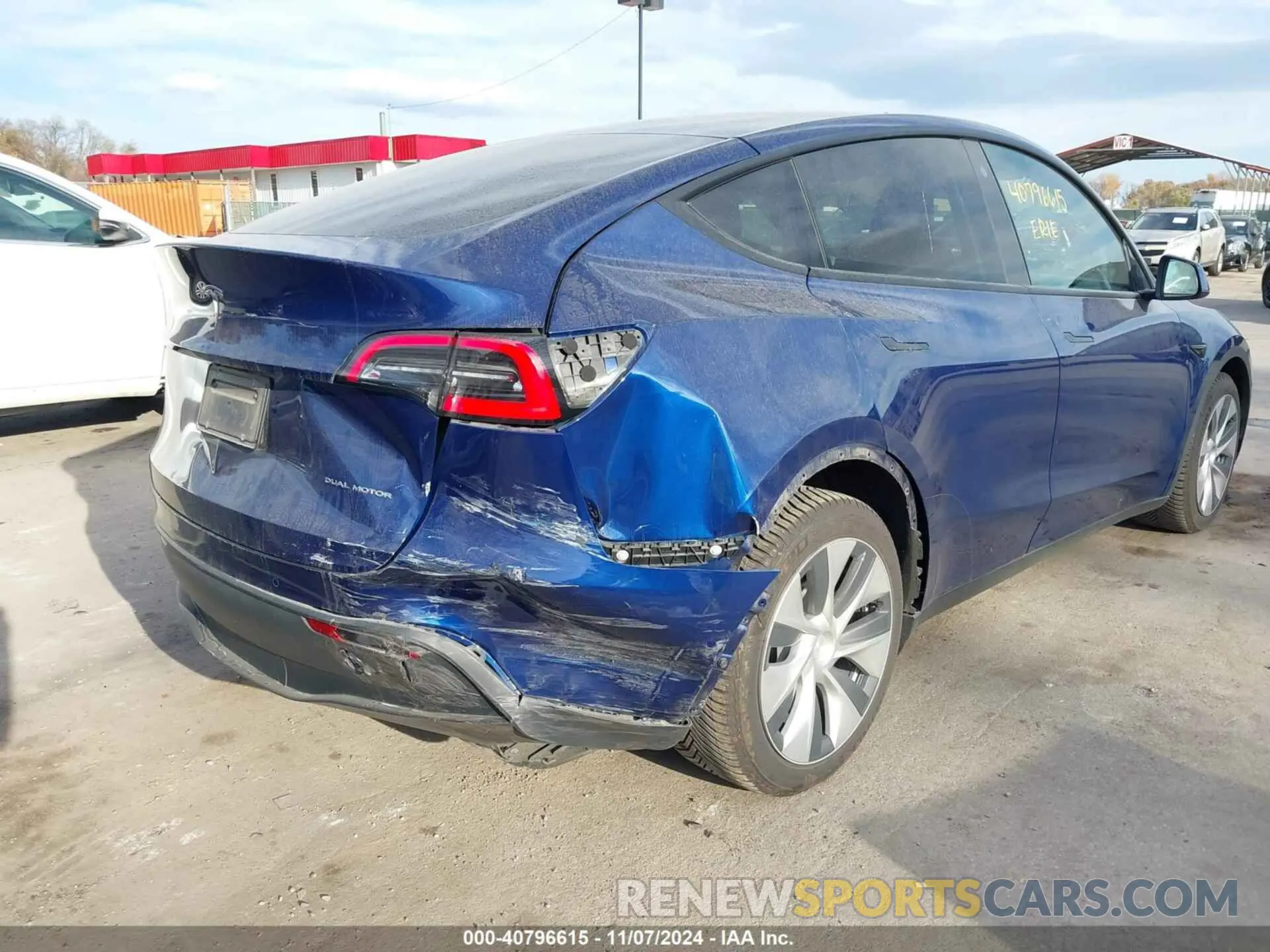 6 Фотография поврежденного автомобиля 5YJYGDEE2MF099664 TESLA MODEL Y 2021