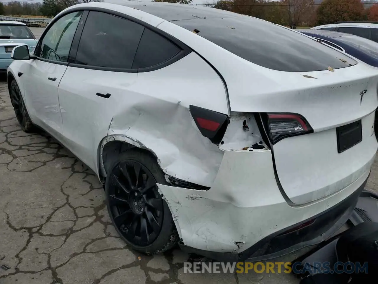 9 Фотография поврежденного автомобиля 5YJYGDEE2MF144425 TESLA MODEL Y 2021