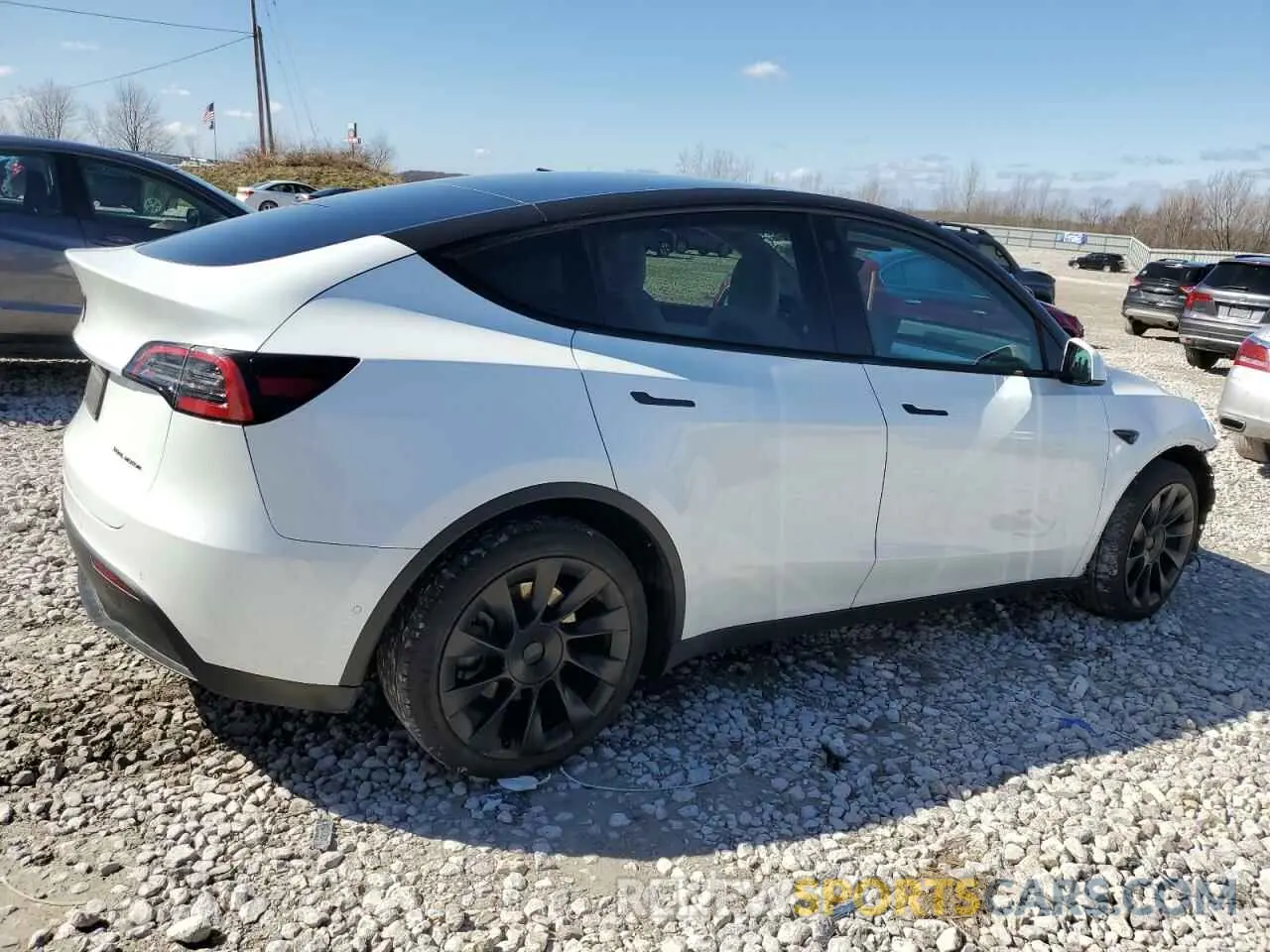 3 Фотография поврежденного автомобиля 5YJYGDEE2MF161905 TESLA MODEL Y 2021