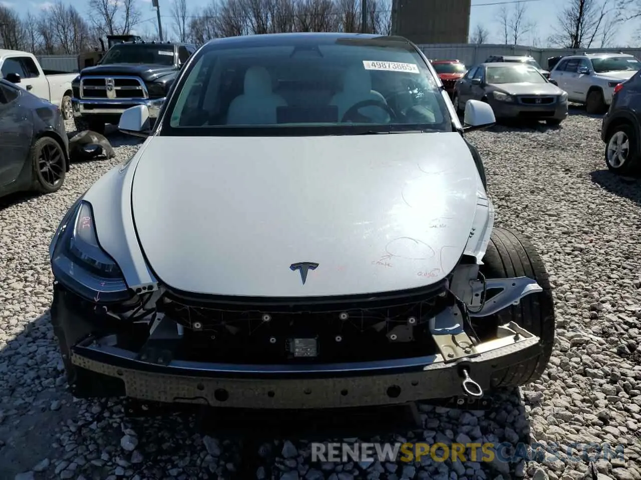 5 Фотография поврежденного автомобиля 5YJYGDEE2MF161905 TESLA MODEL Y 2021