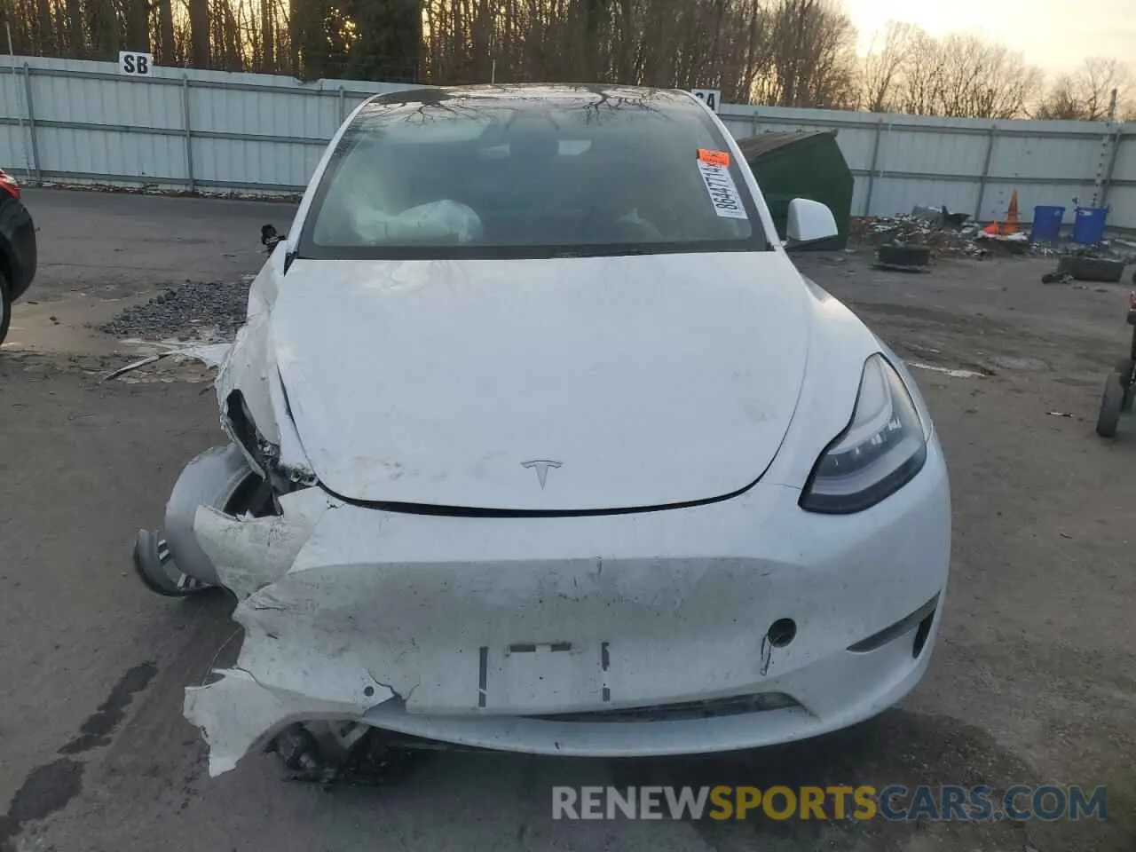 5 Фотография поврежденного автомобиля 5YJYGDEE2MF191793 TESLA MODEL Y 2021
