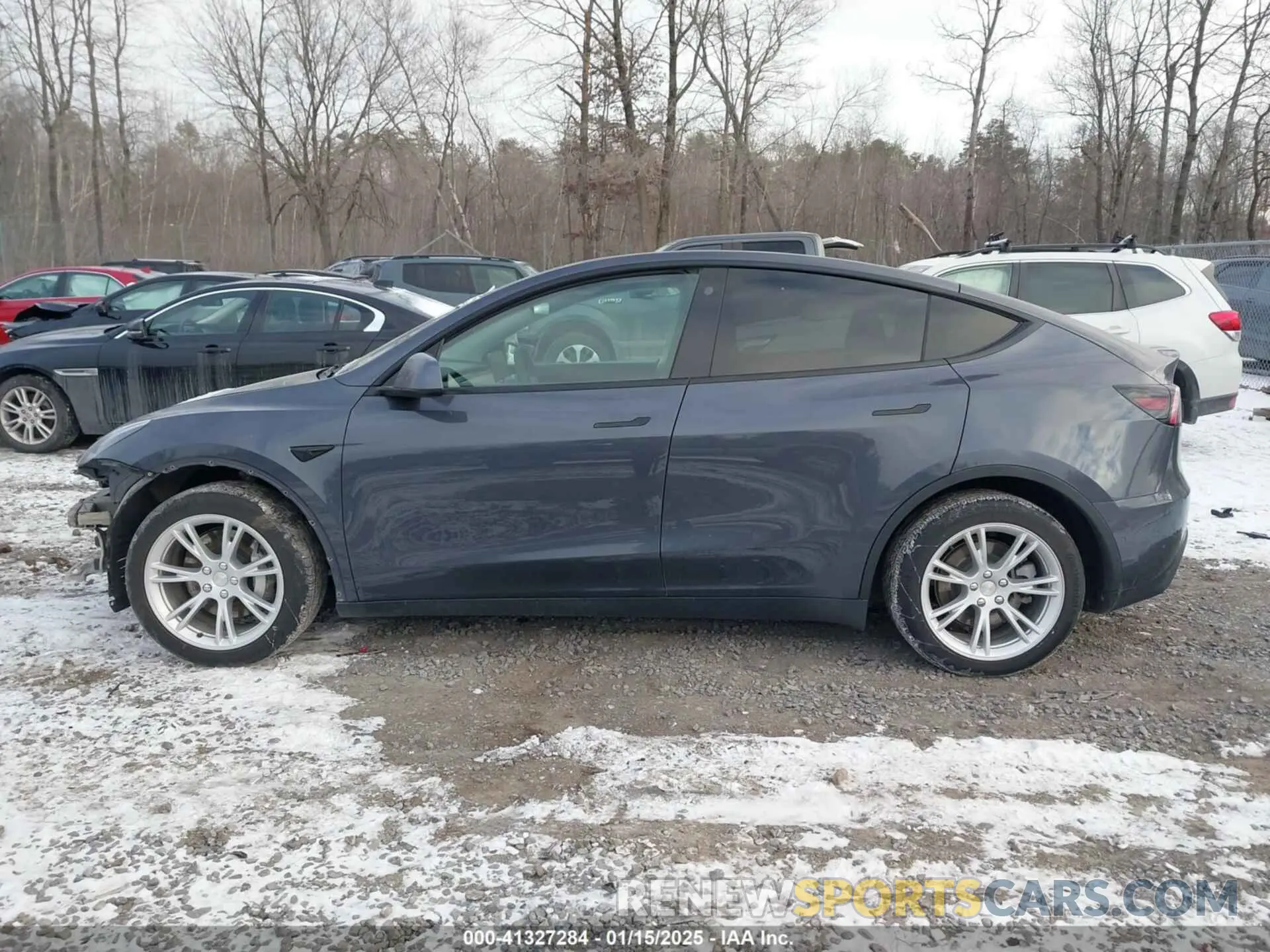 14 Photograph of a damaged car 5YJYGDEE2MF196122 TESLA MODEL Y 2021