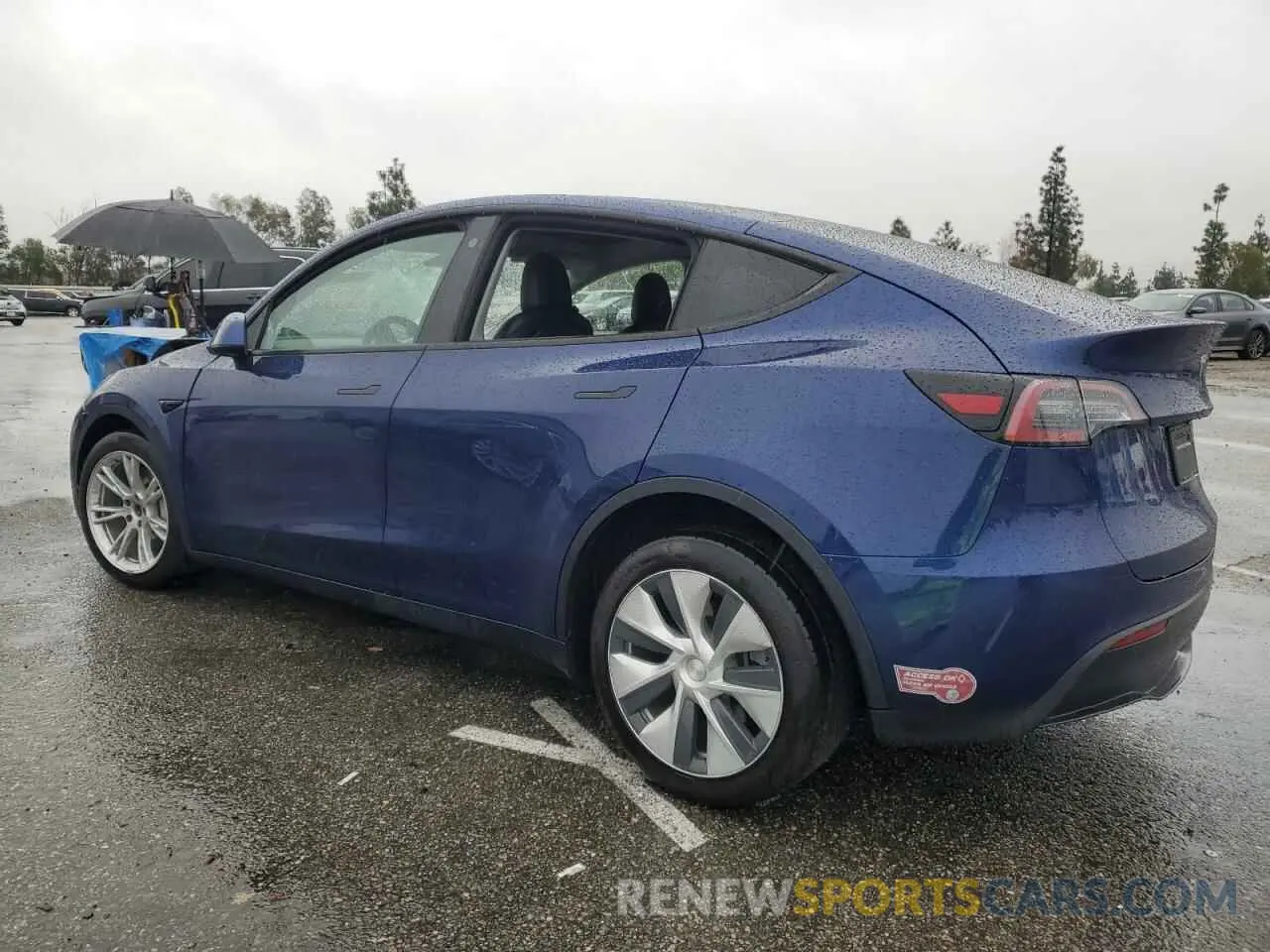 2 Фотография поврежденного автомобиля 5YJYGDEE2MF199876 TESLA MODEL Y 2021