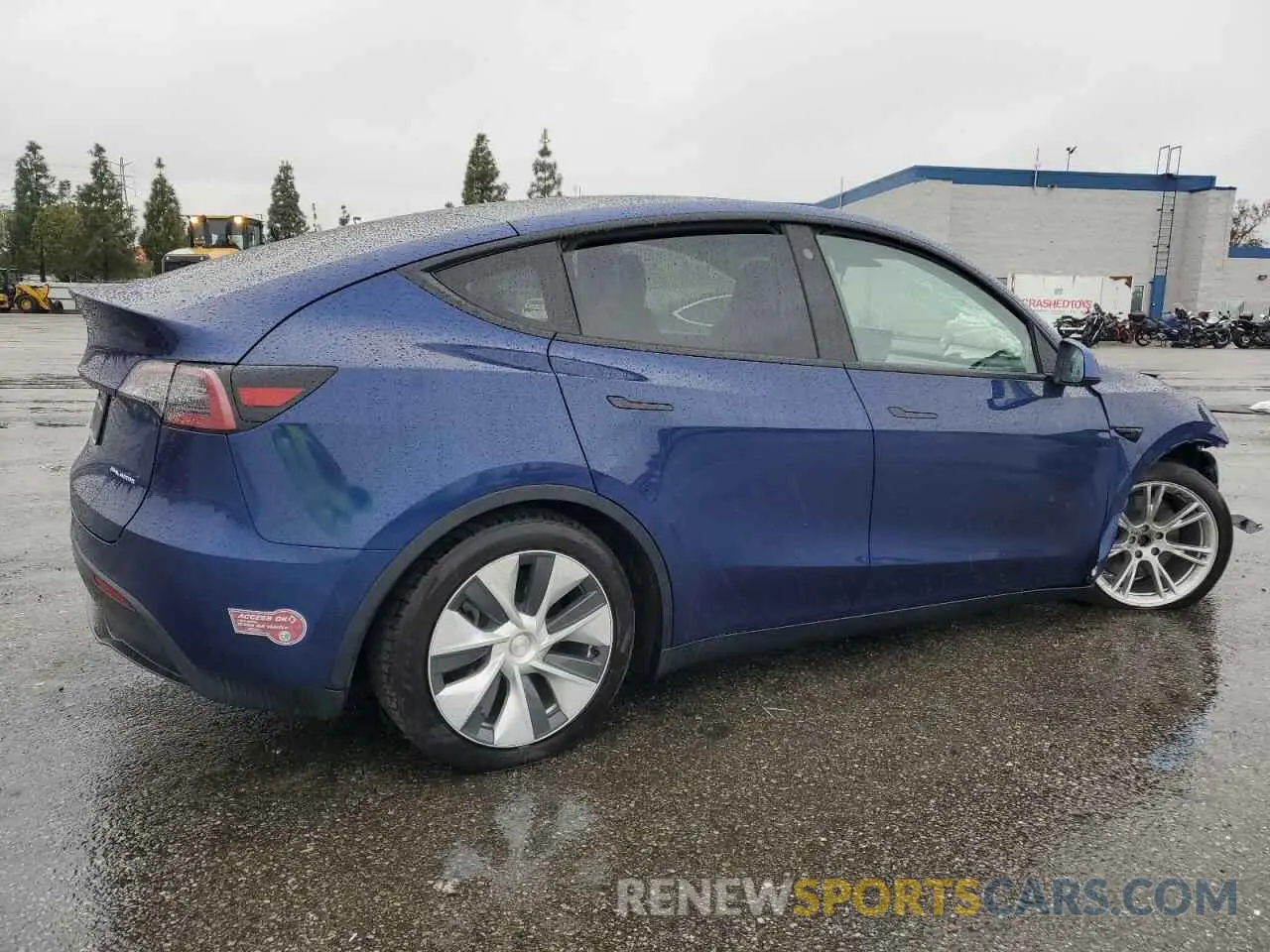 3 Фотография поврежденного автомобиля 5YJYGDEE2MF199876 TESLA MODEL Y 2021