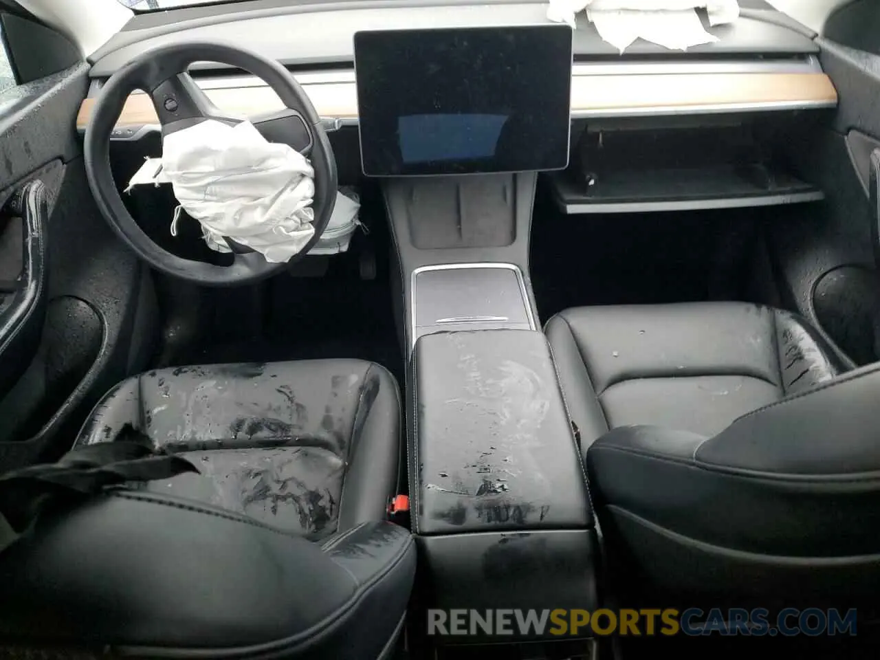 8 Фотография поврежденного автомобиля 5YJYGDEE2MF199876 TESLA MODEL Y 2021