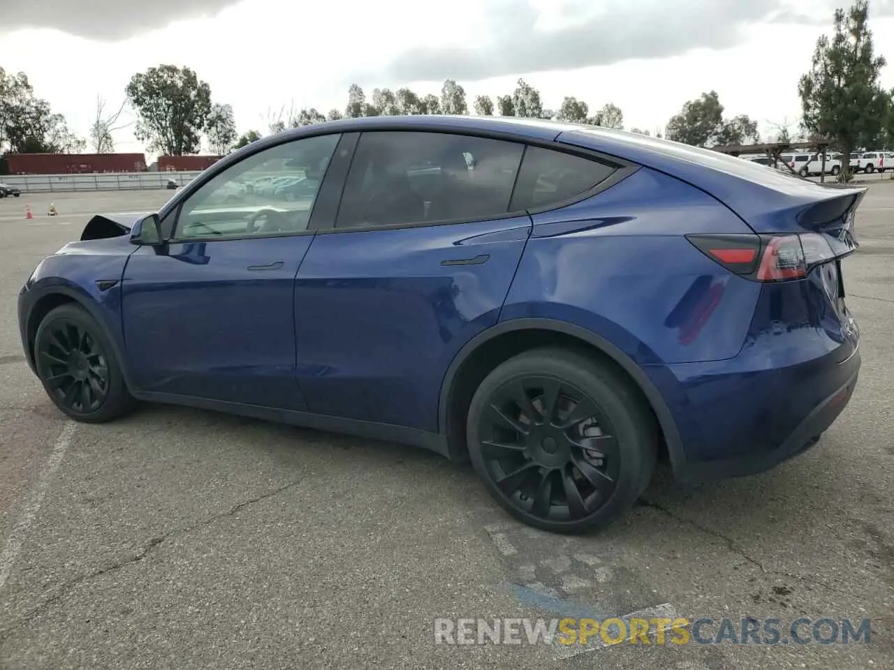 2 Фотография поврежденного автомобиля 5YJYGDEE2MF207913 TESLA MODEL Y 2021