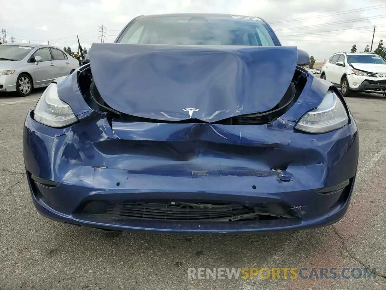 5 Фотография поврежденного автомобиля 5YJYGDEE2MF207913 TESLA MODEL Y 2021