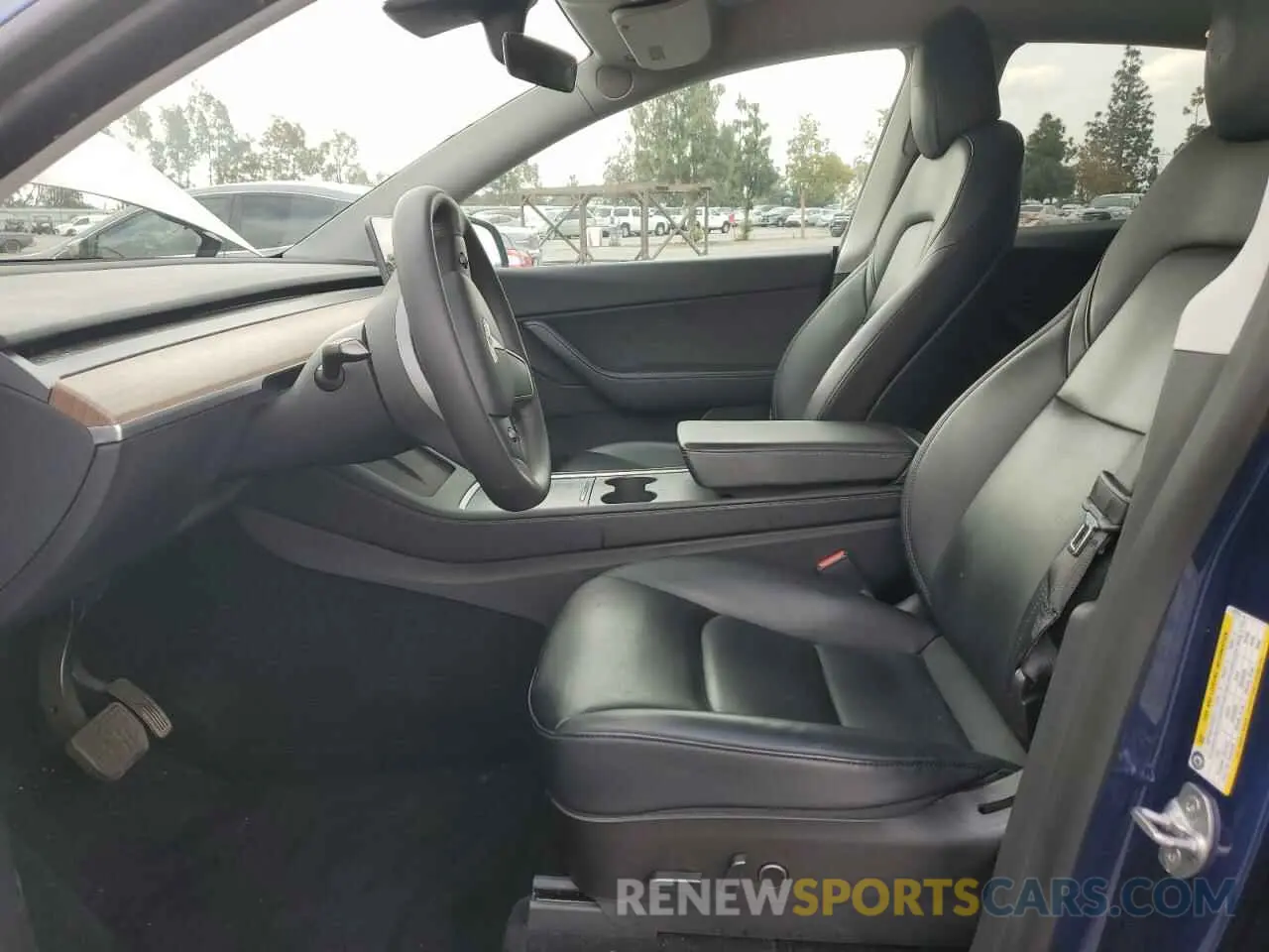 7 Фотография поврежденного автомобиля 5YJYGDEE2MF207913 TESLA MODEL Y 2021