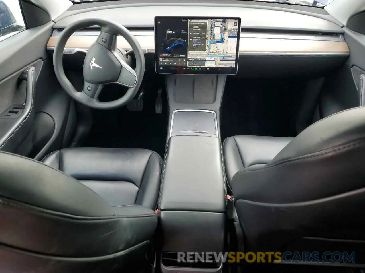 8 Фотография поврежденного автомобиля 5YJYGDEE2MF207913 TESLA MODEL Y 2021