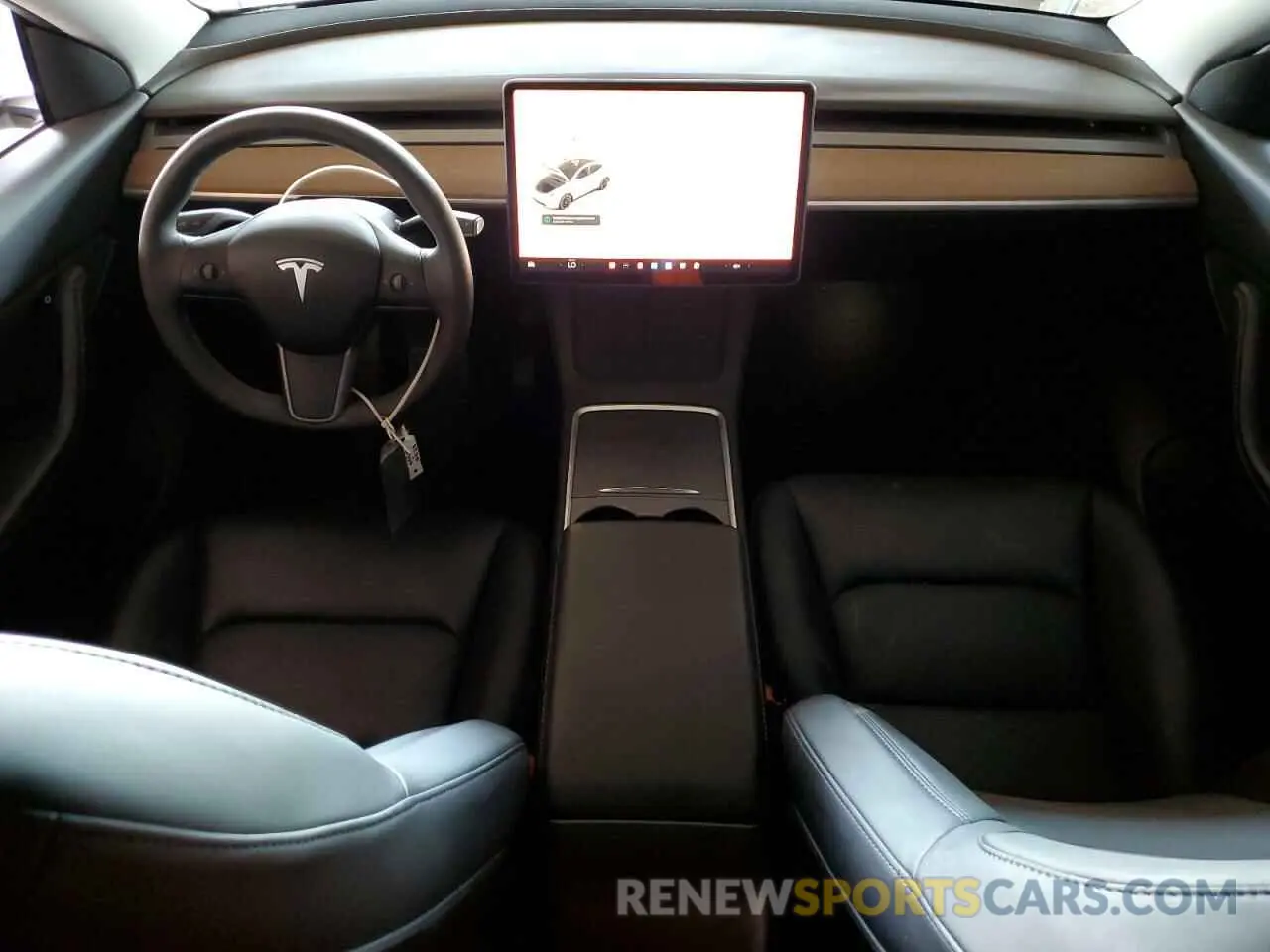 8 Photograph of a damaged car 5YJYGDEE2MF243858 TESLA MODEL Y 2021
