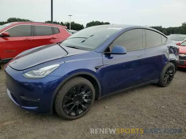 1 Фотография поврежденного автомобиля 5YJYGDEE2MF267660 TESLA MODEL Y 2021