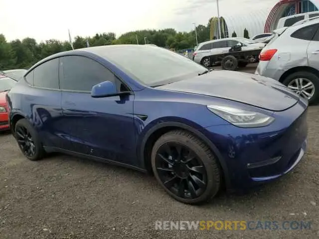 4 Фотография поврежденного автомобиля 5YJYGDEE2MF267660 TESLA MODEL Y 2021