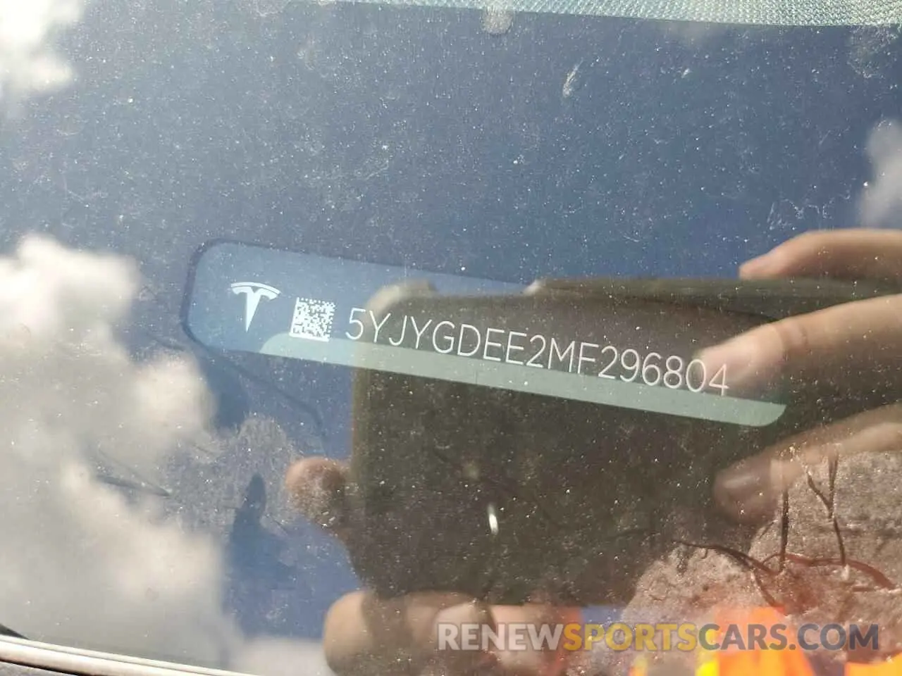 10 Фотография поврежденного автомобиля 5YJYGDEE2MF296804 TESLA MODEL Y 2021