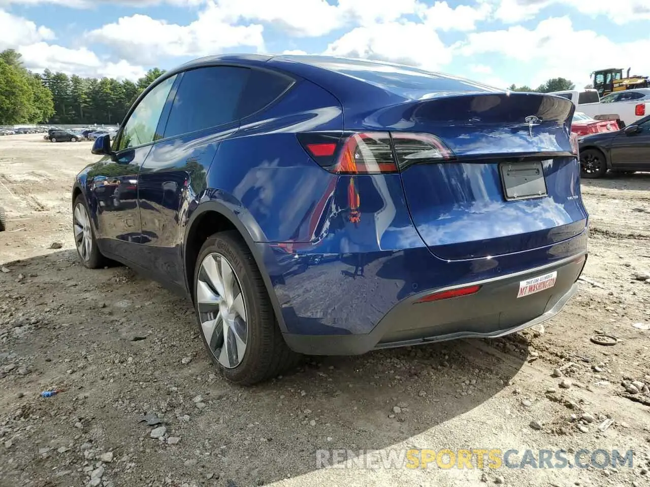 3 Фотография поврежденного автомобиля 5YJYGDEE2MF296804 TESLA MODEL Y 2021