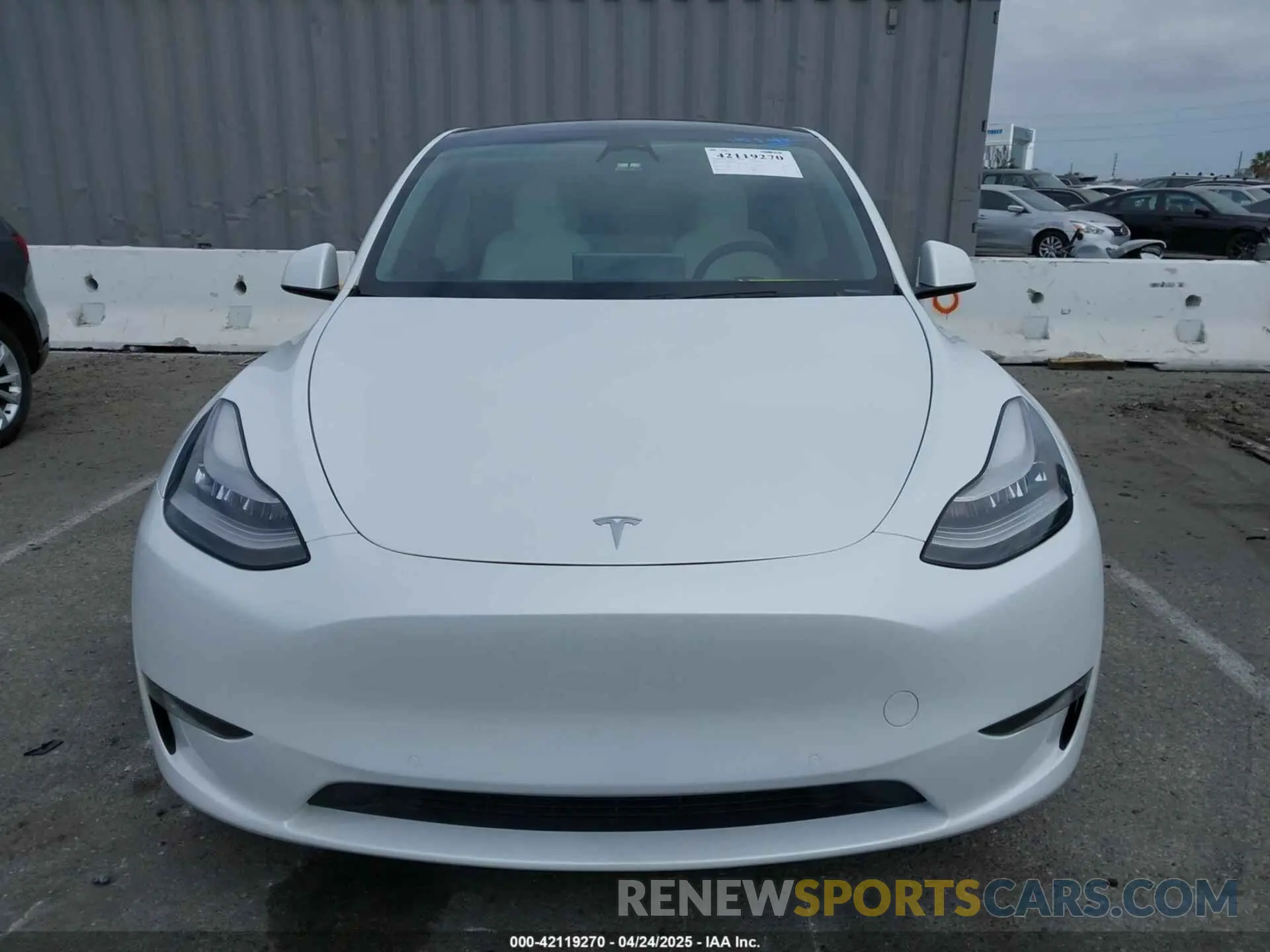 12 Фотография поврежденного автомобиля 5YJYGDEE3MF081304 TESLA MODEL Y 2021