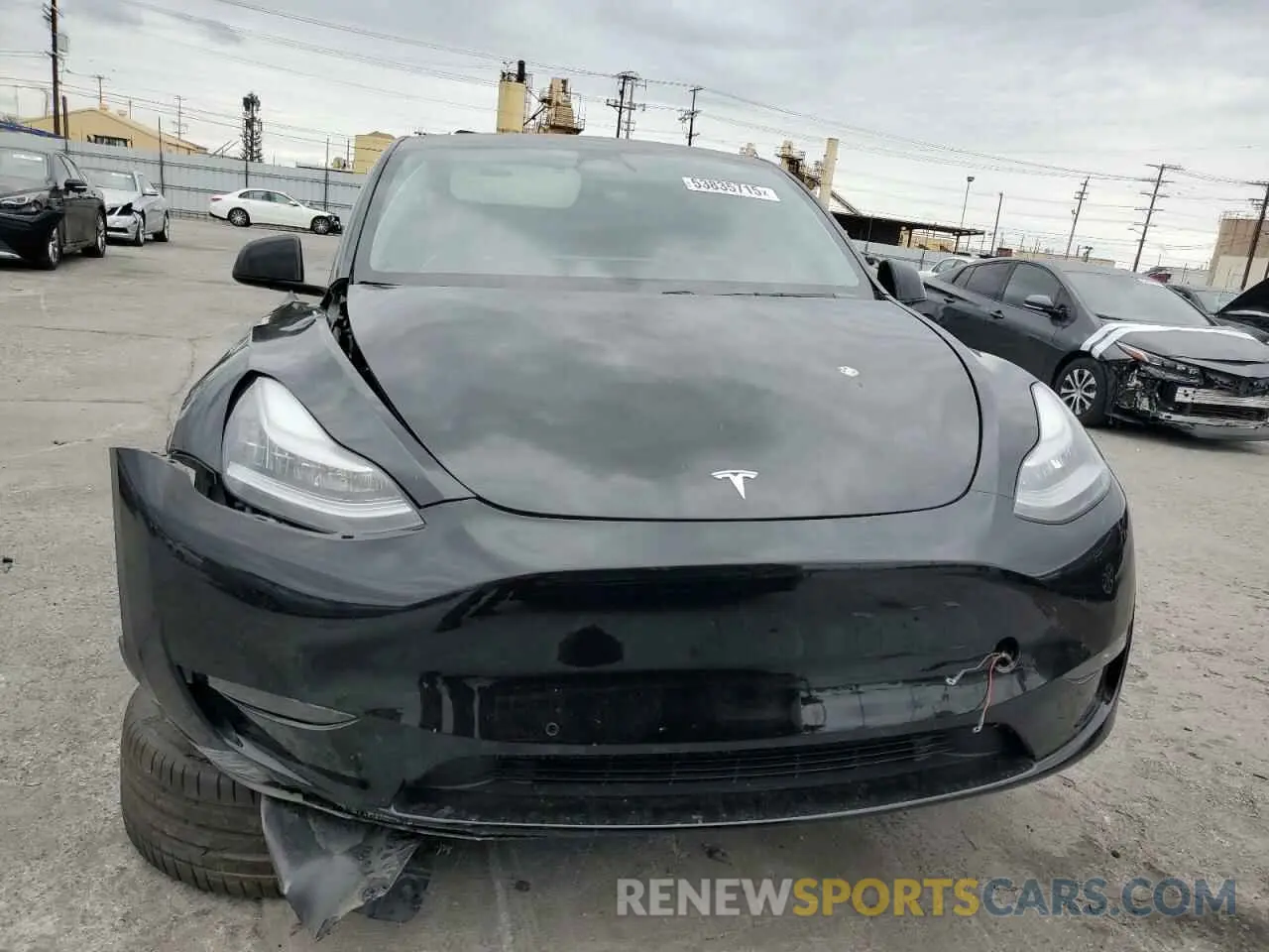 5 Фотография поврежденного автомобиля 5YJYGDEE3MF084655 TESLA MODEL Y 2021
