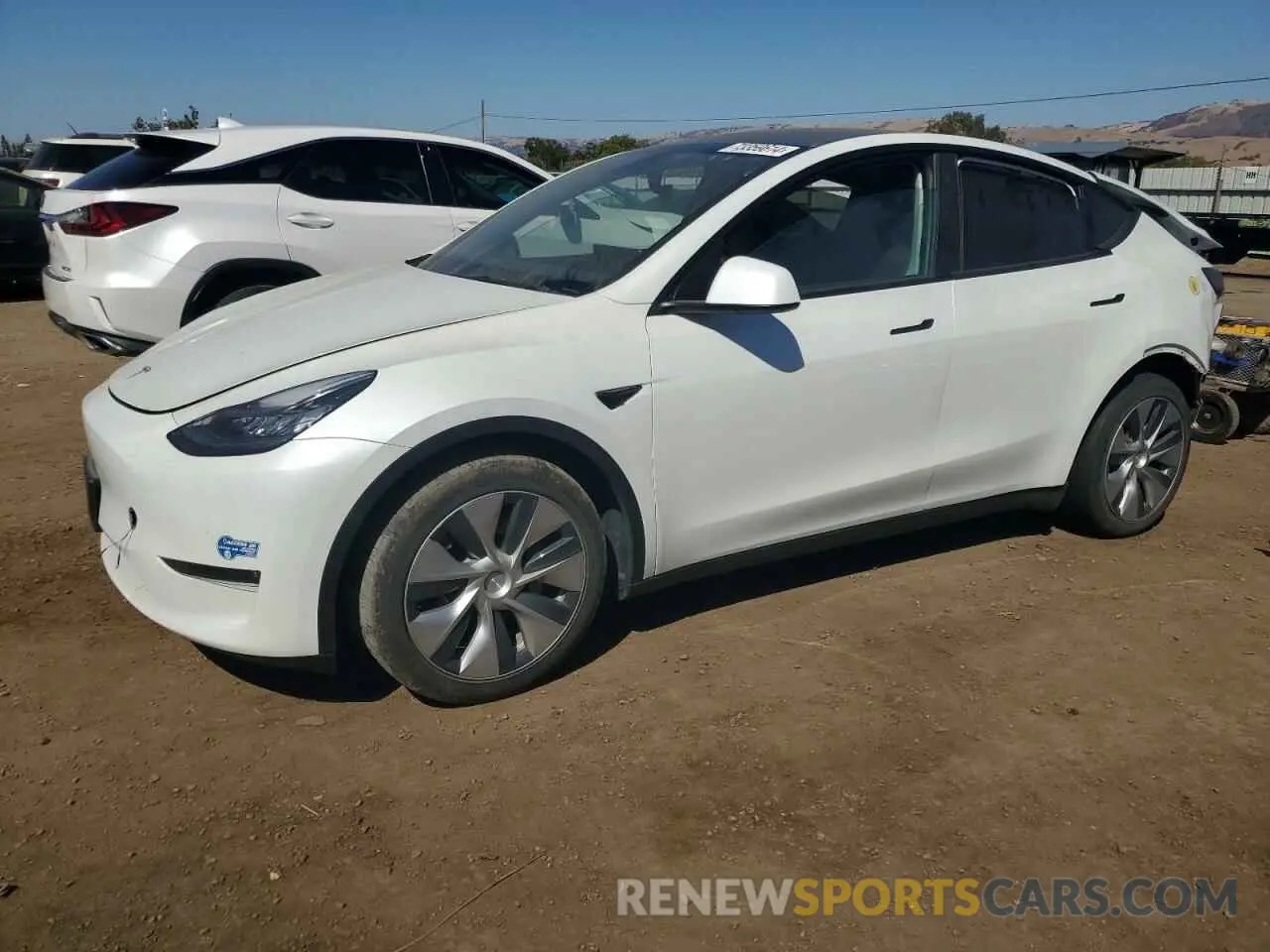 1 Фотография поврежденного автомобиля 5YJYGDEE3MF086177 TESLA MODEL Y 2021